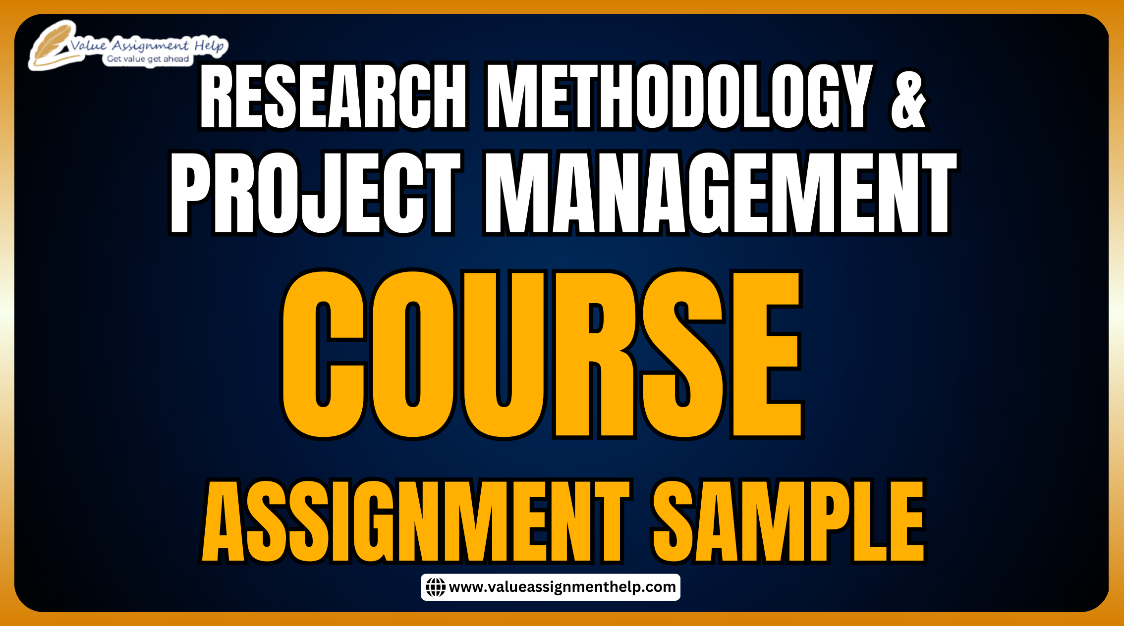 Research Methodology & Project Management Course Assignment Sample