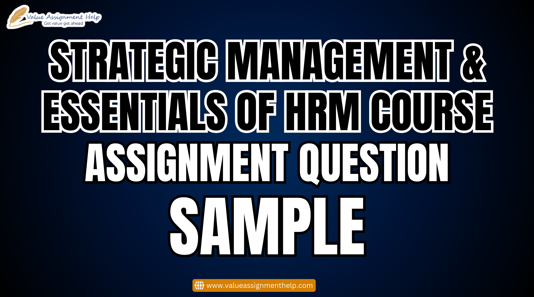 Strategic Management & Essentials of HRM Course Assignment Question Sample