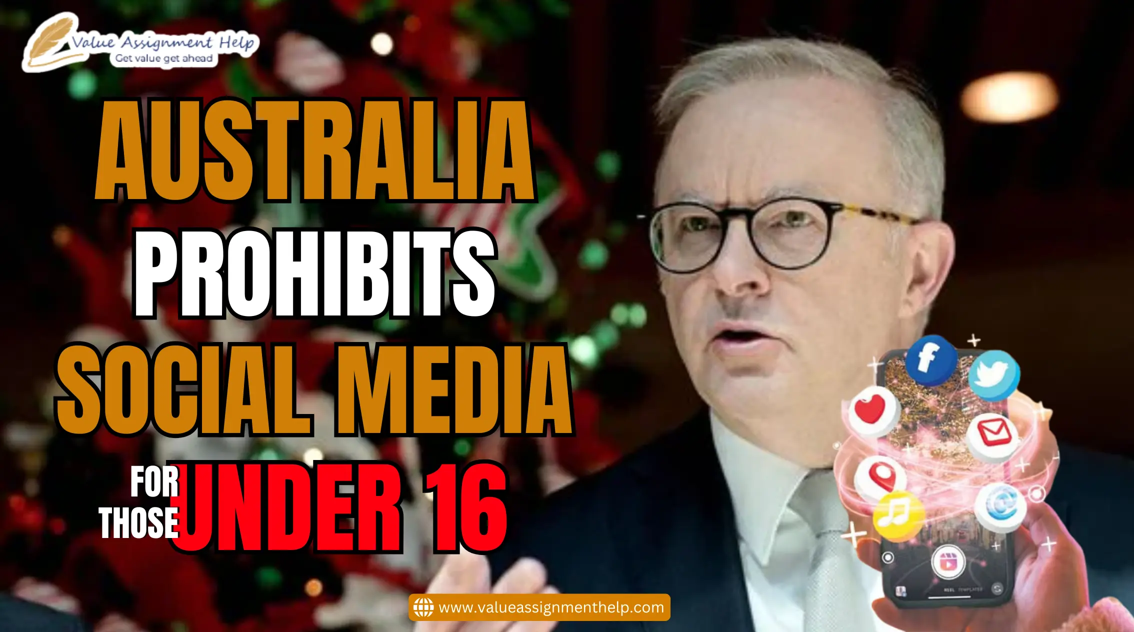 Australia prohibits social media