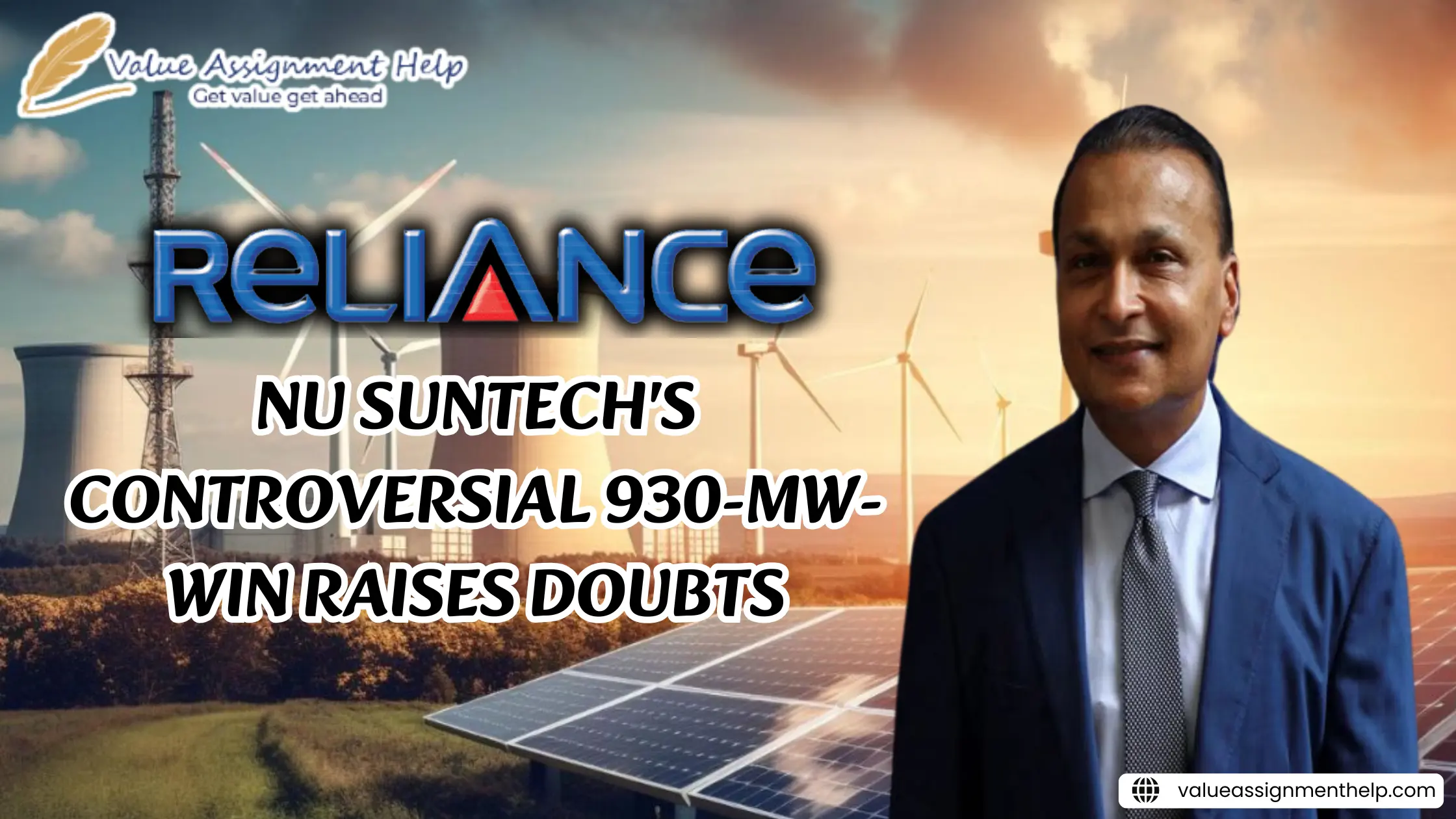  Reliance NU Suntech's Controversial 930-MW-Win Raises Doubts