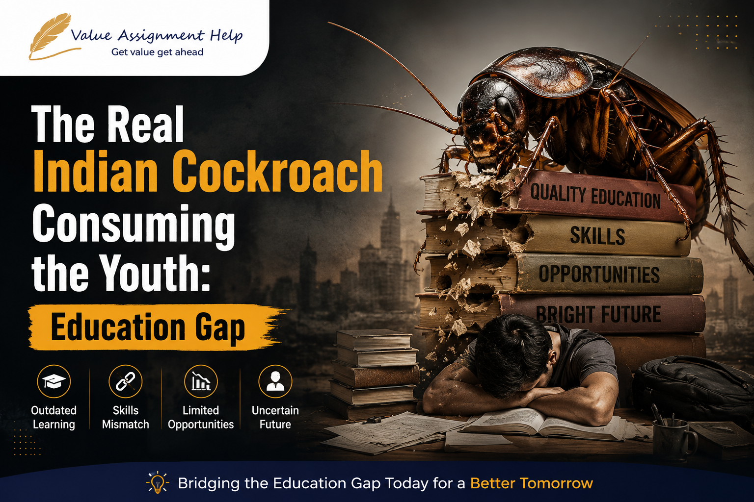 The real Indian cockroach that’s consuming the youth The real Indian cockroach that’s consuming the youth