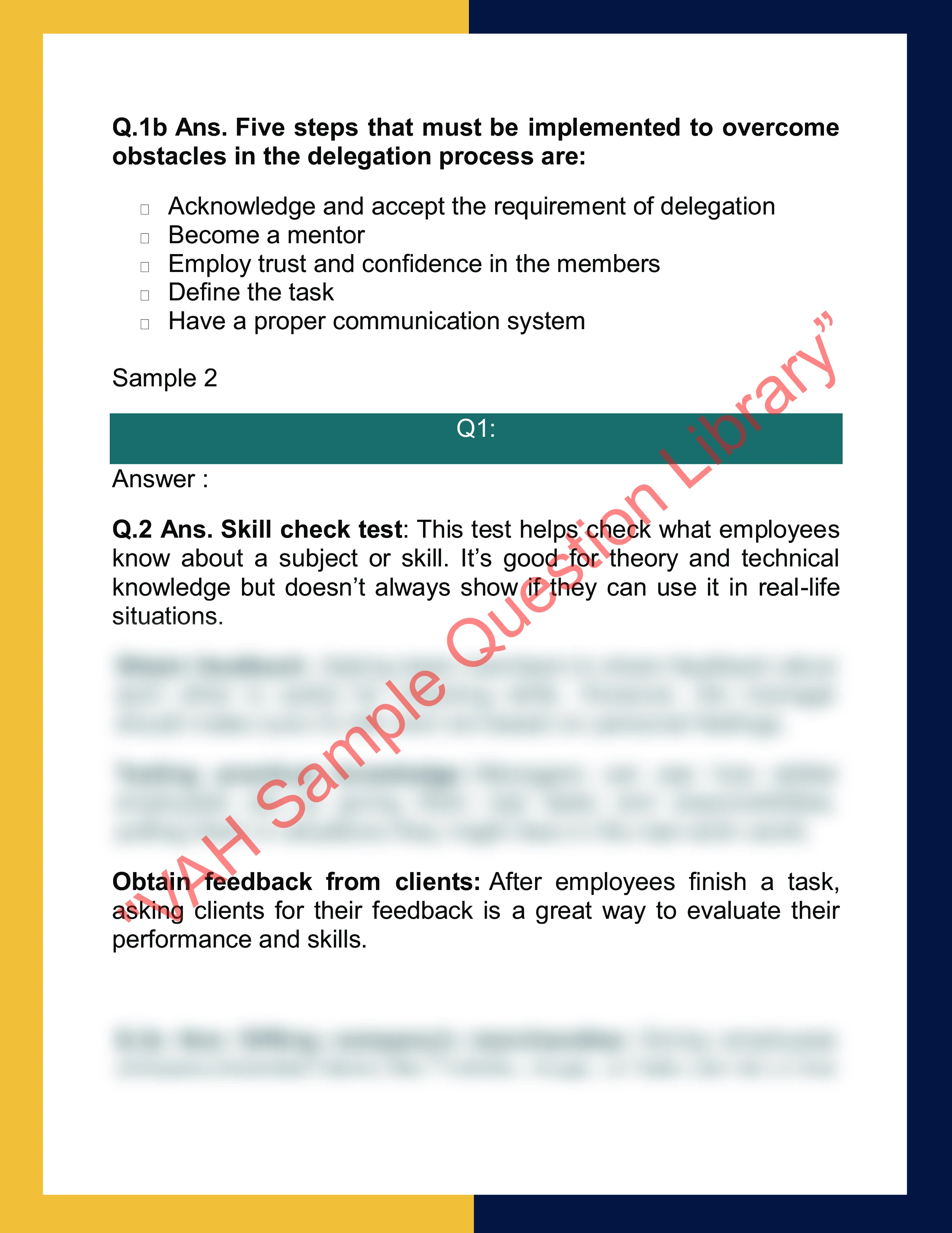 Assignment sample solution of SITXHRM009 - Lead and manage people 2