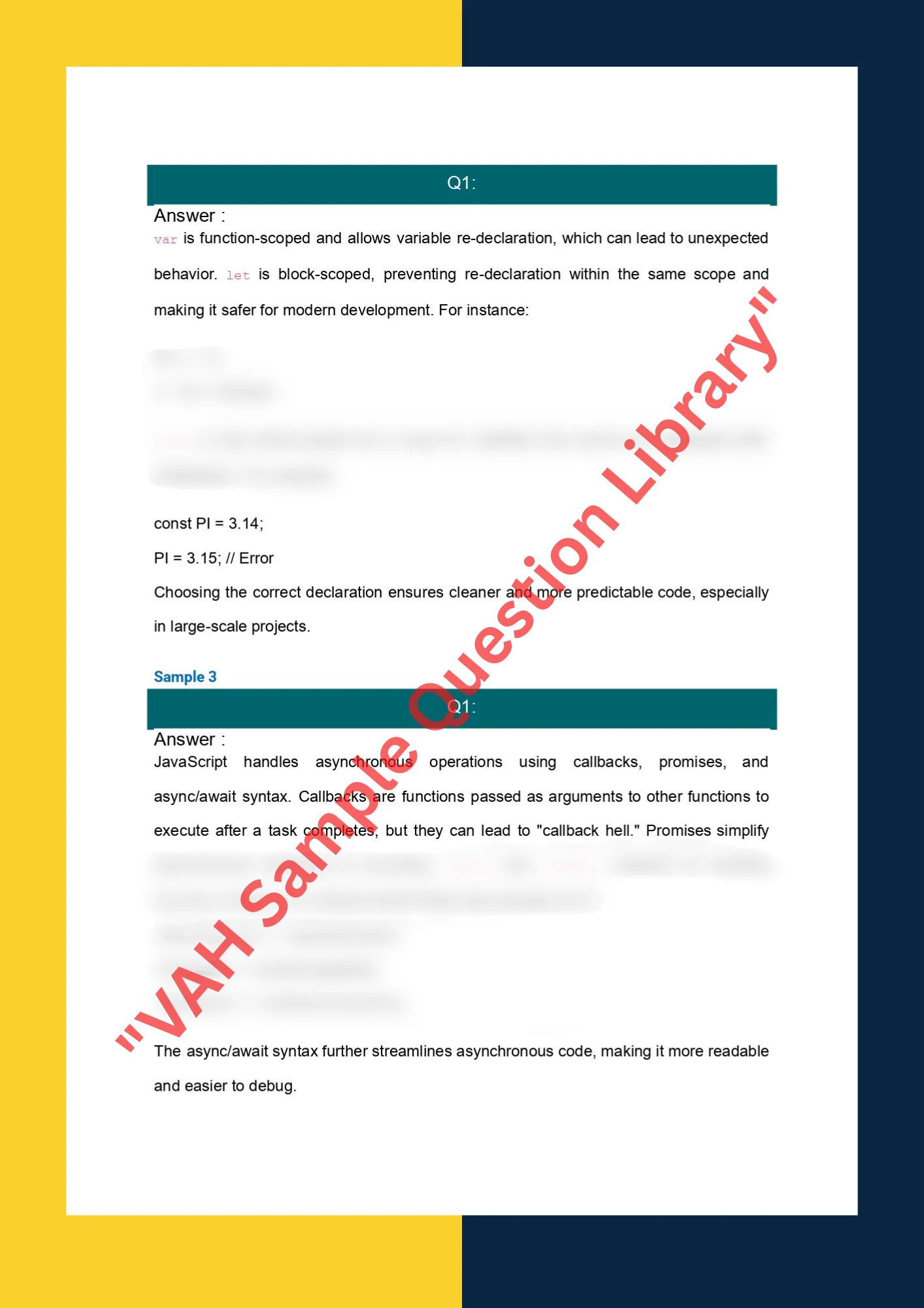 Assignment sample solution of WDD2301 - Web Development with JavaScript 1