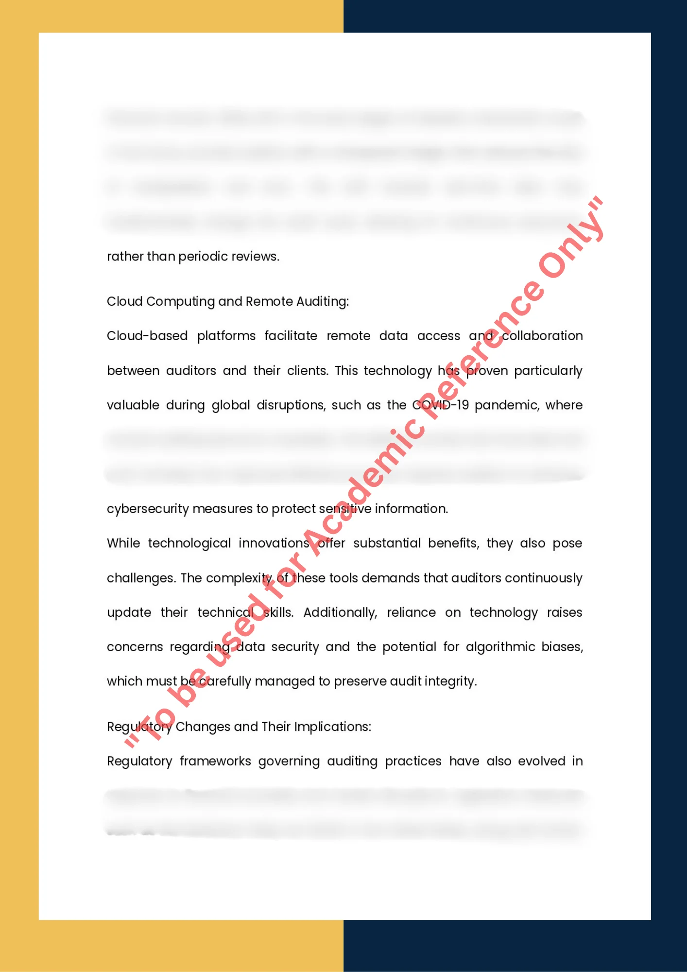 Assignment Sample Of Subject-ACCT2002 Auditing and Assurance Services 2
