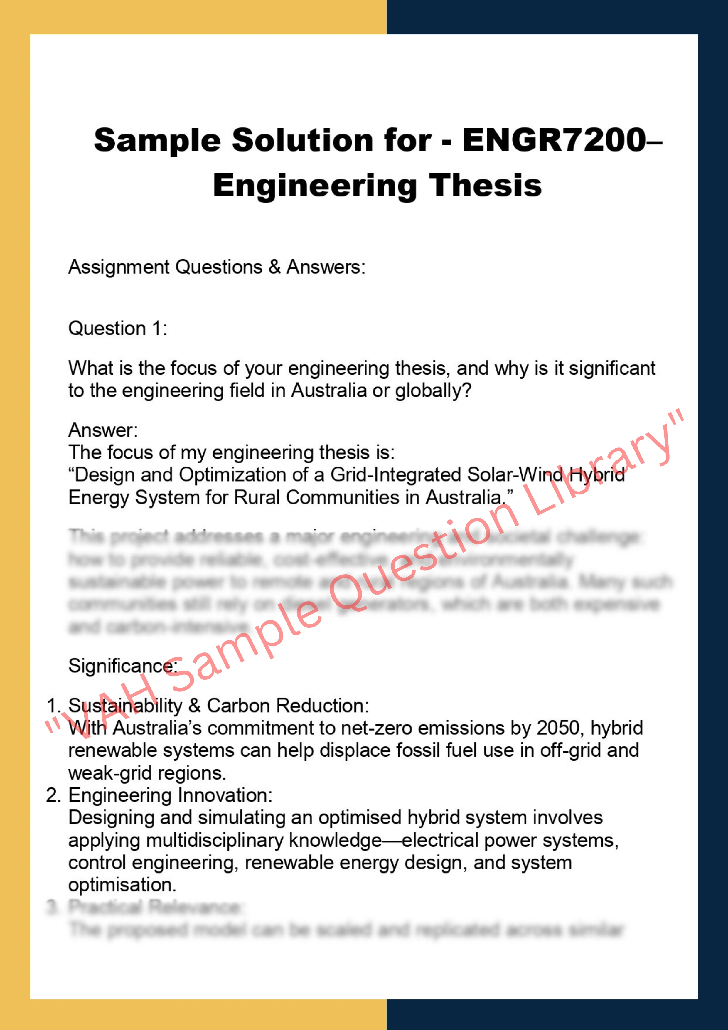 ENGR7200–  Engineering Thesis 0