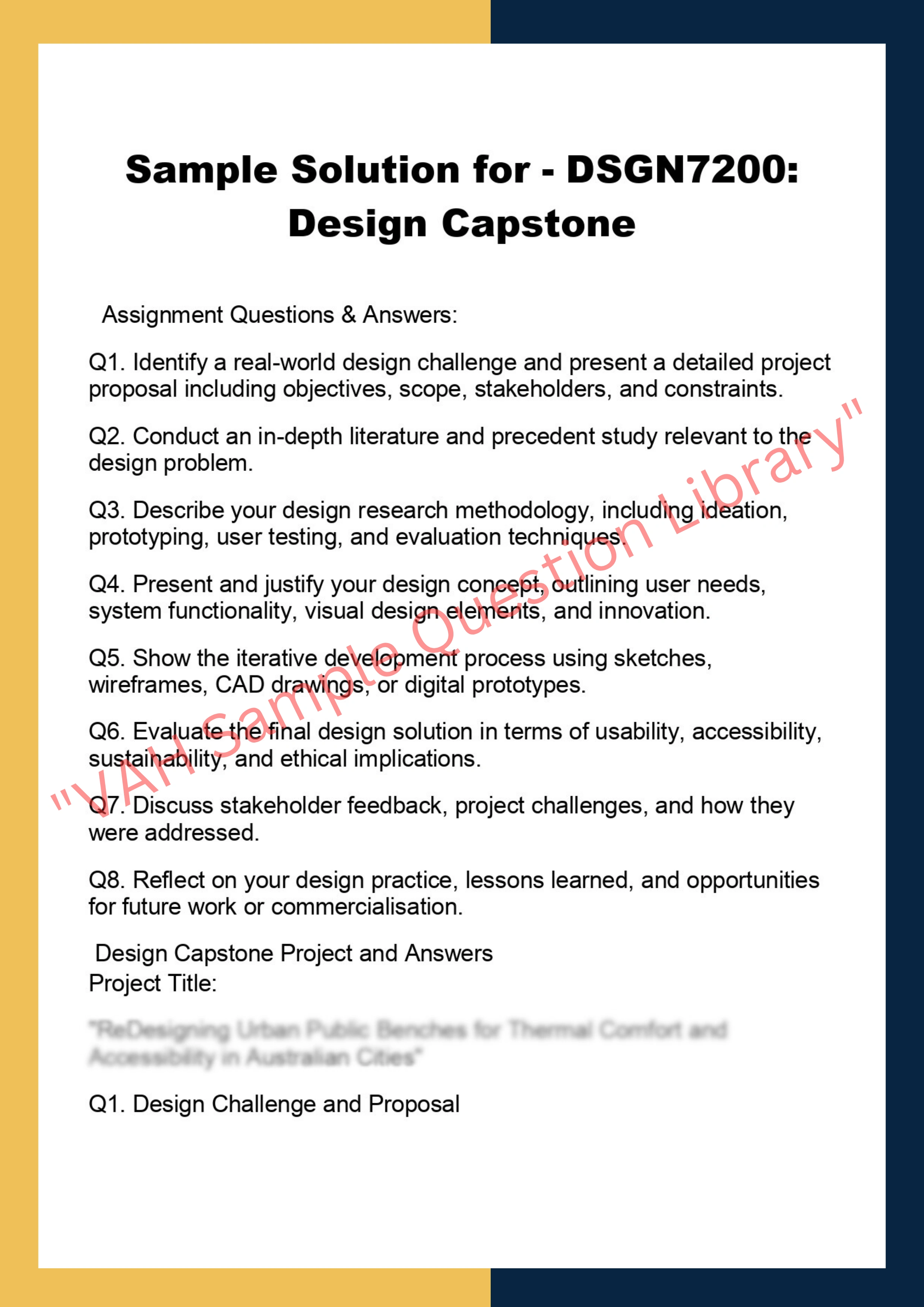DSGN7200:  Design Capstone 0