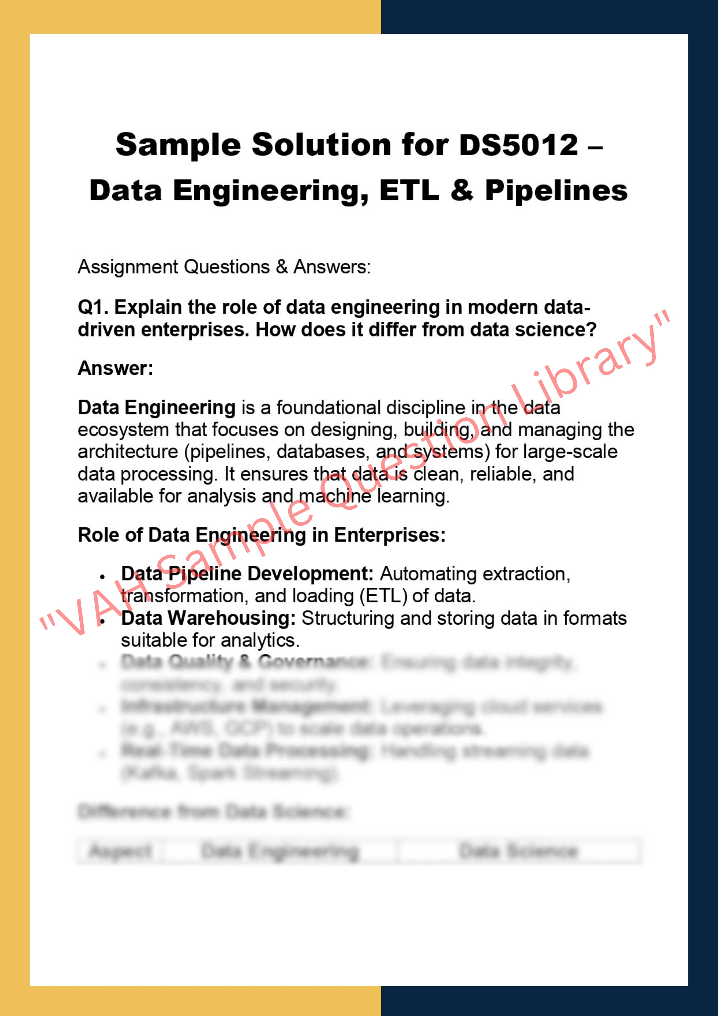 DS5012 – Data Engineering, ETL & Pipelines 0