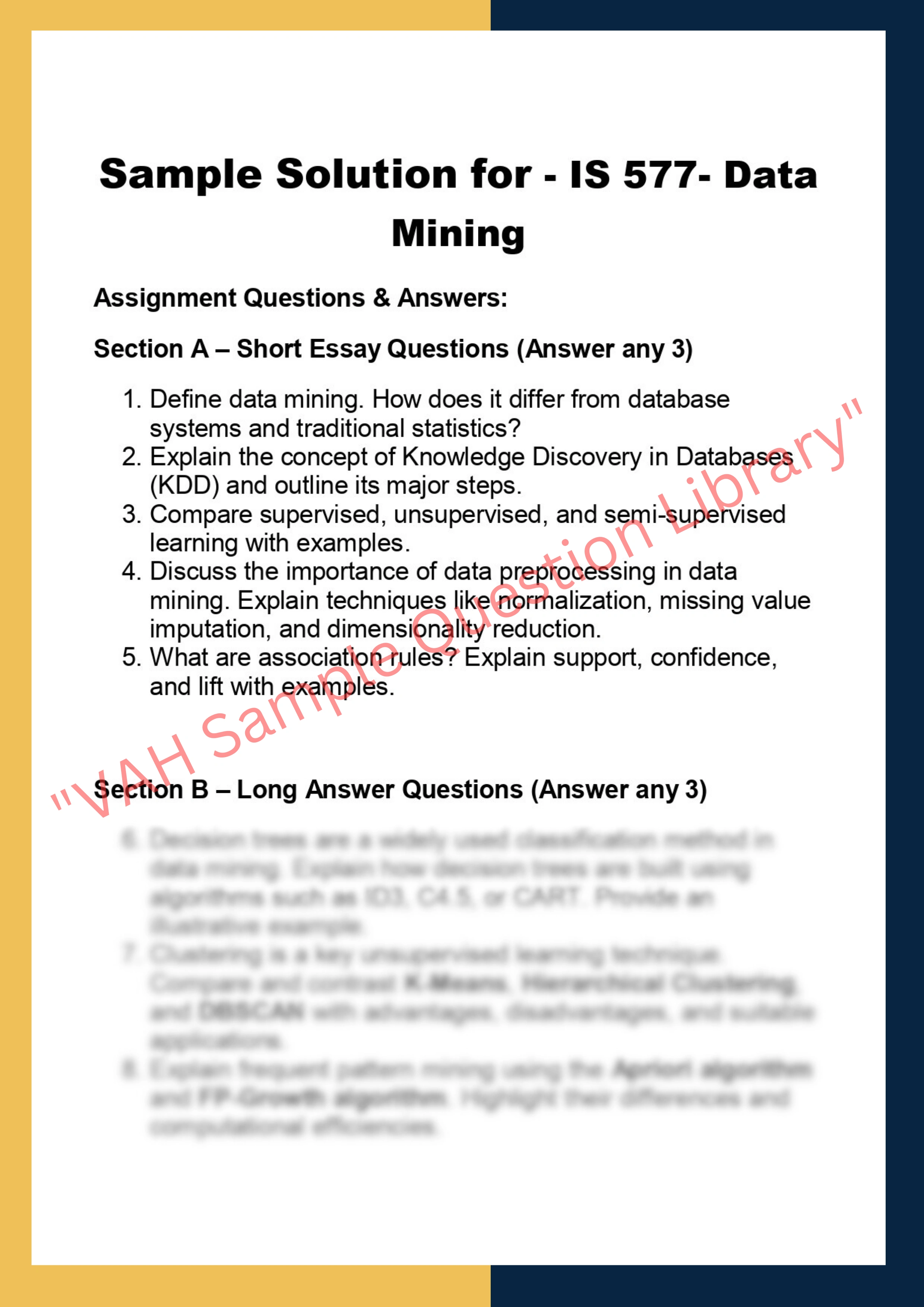 IS 577- Data  Mining 0