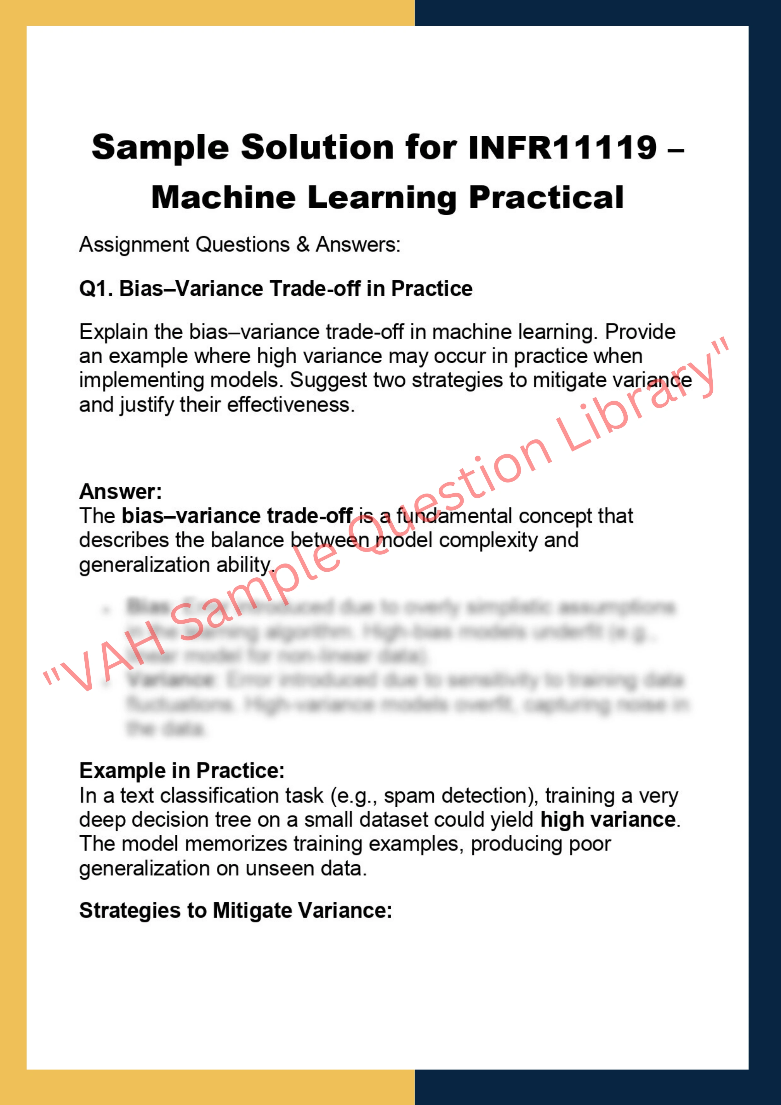 INFR11119 – Machine Learning Practical 0