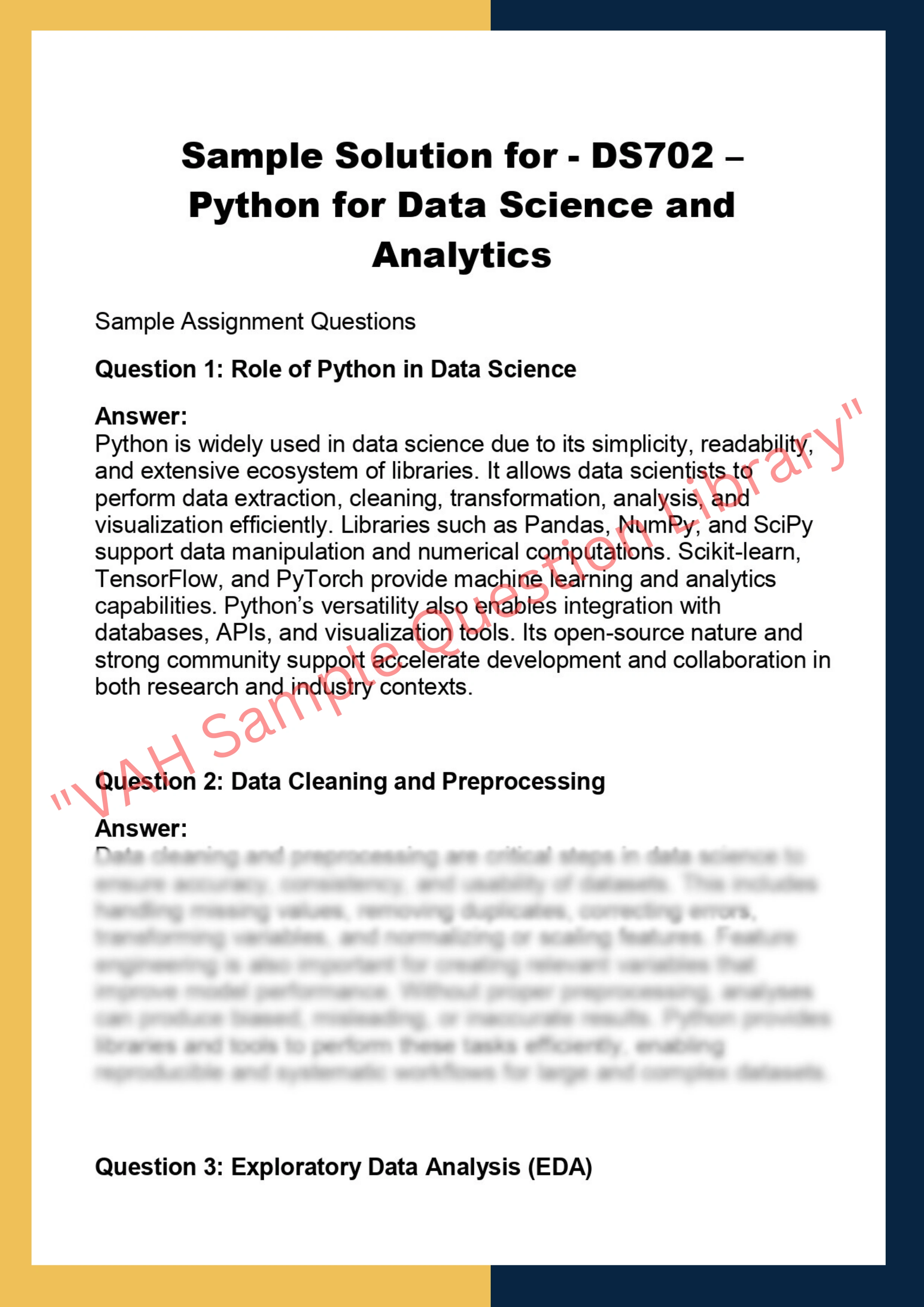 DS702 – Python for Data Science and  Analytics 0