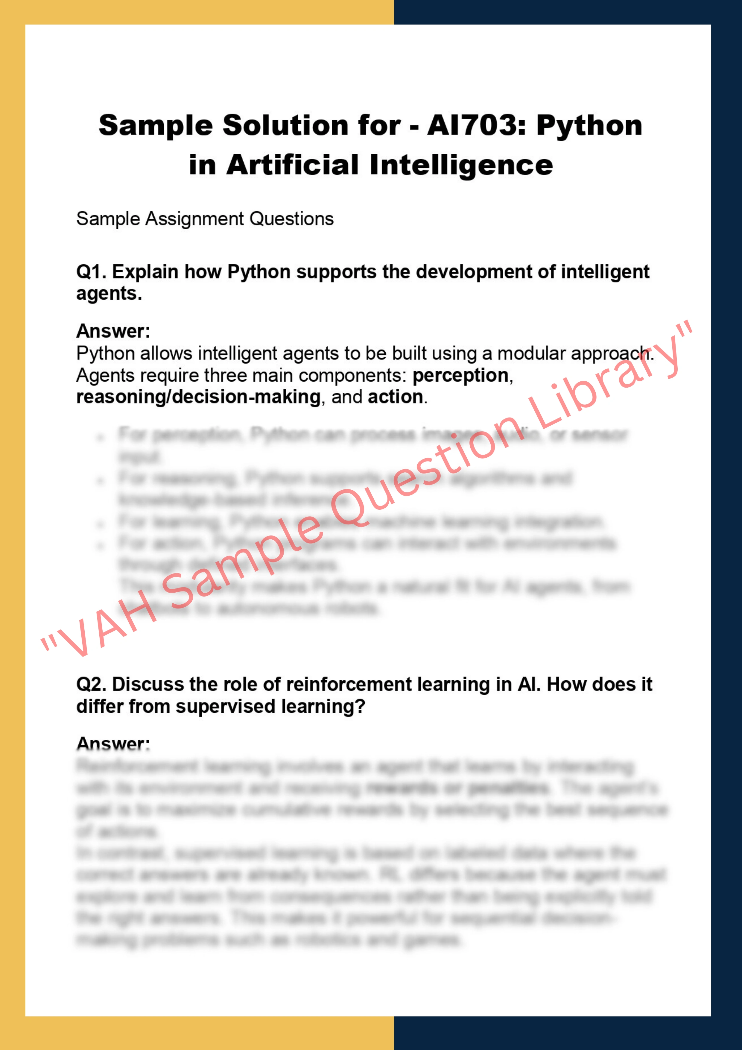 AI703: Python  in Artificial Intelligence 0