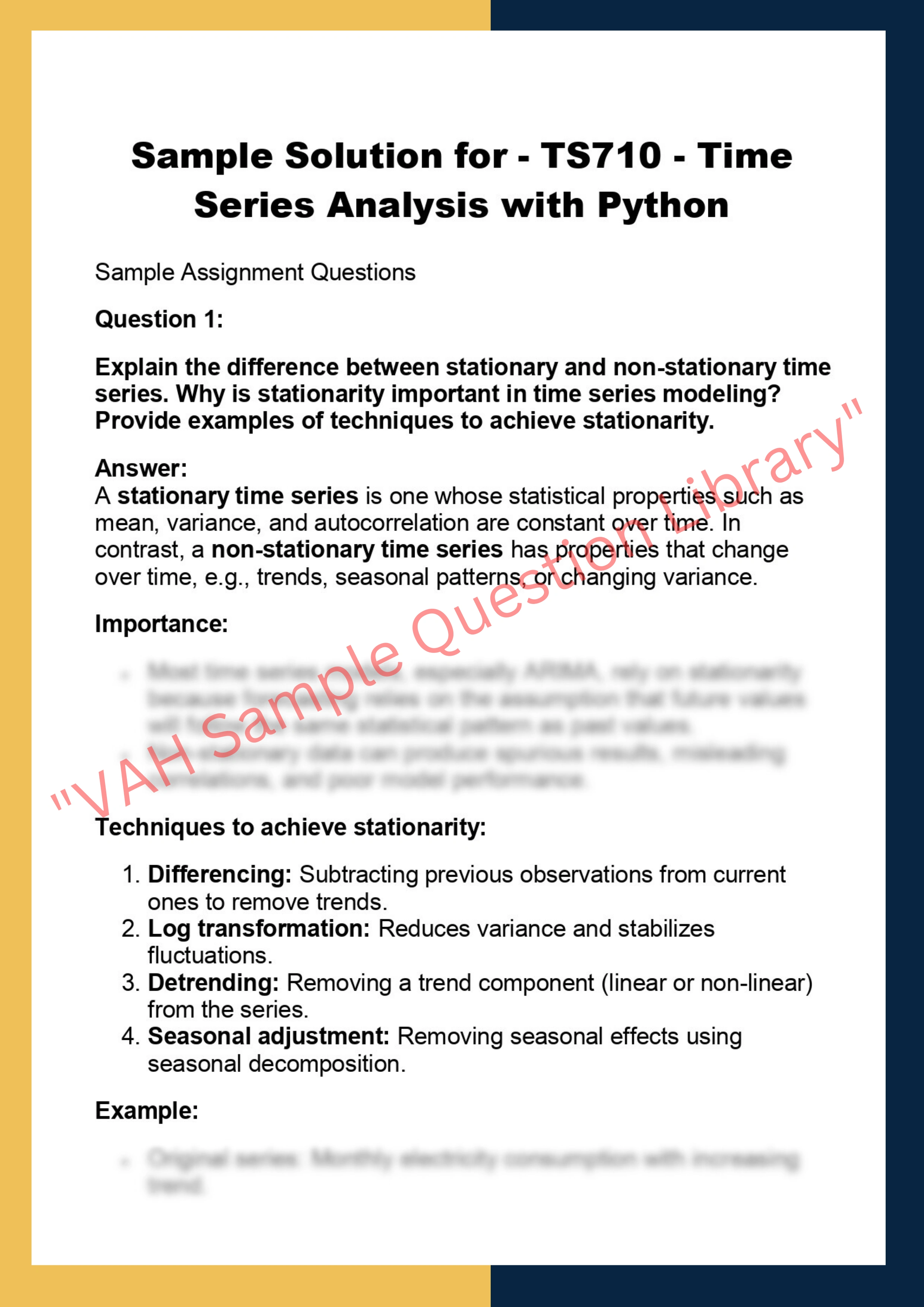 TS710 - Time Series Analysis with Python 0