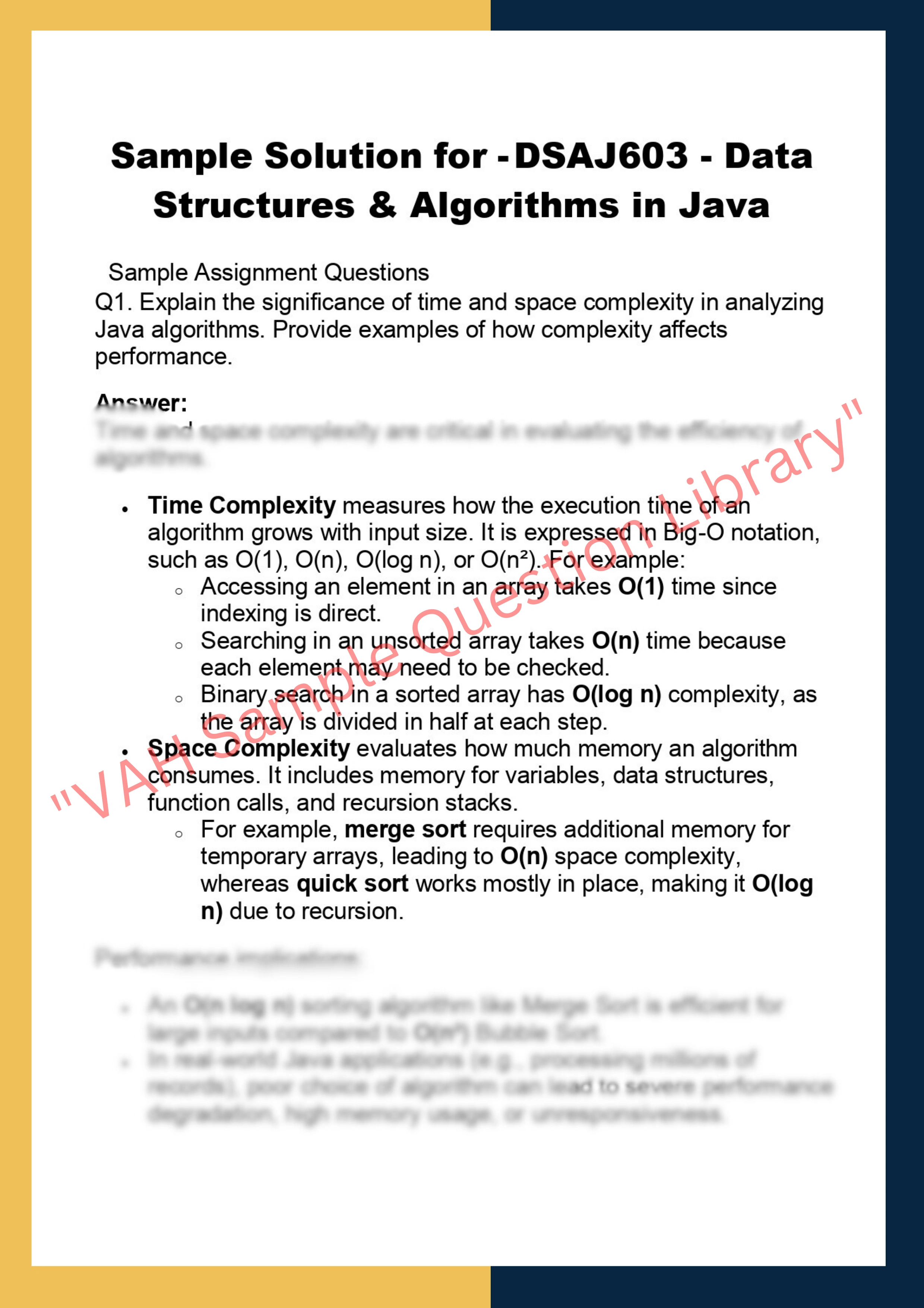 DSAJ603 - Data Structures & Algorithms in Java 0