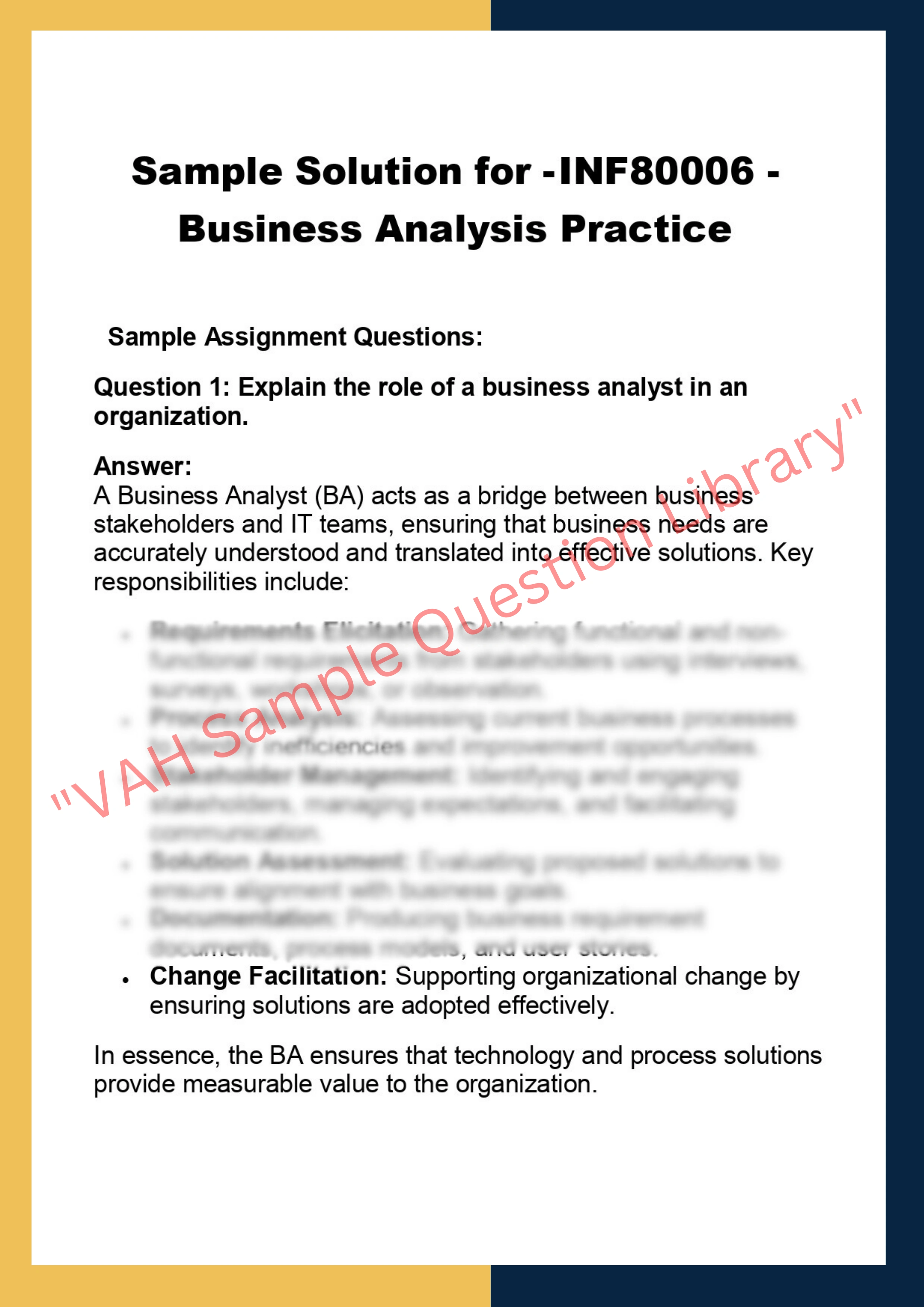 INF80006 - Business Analysis Practice 0