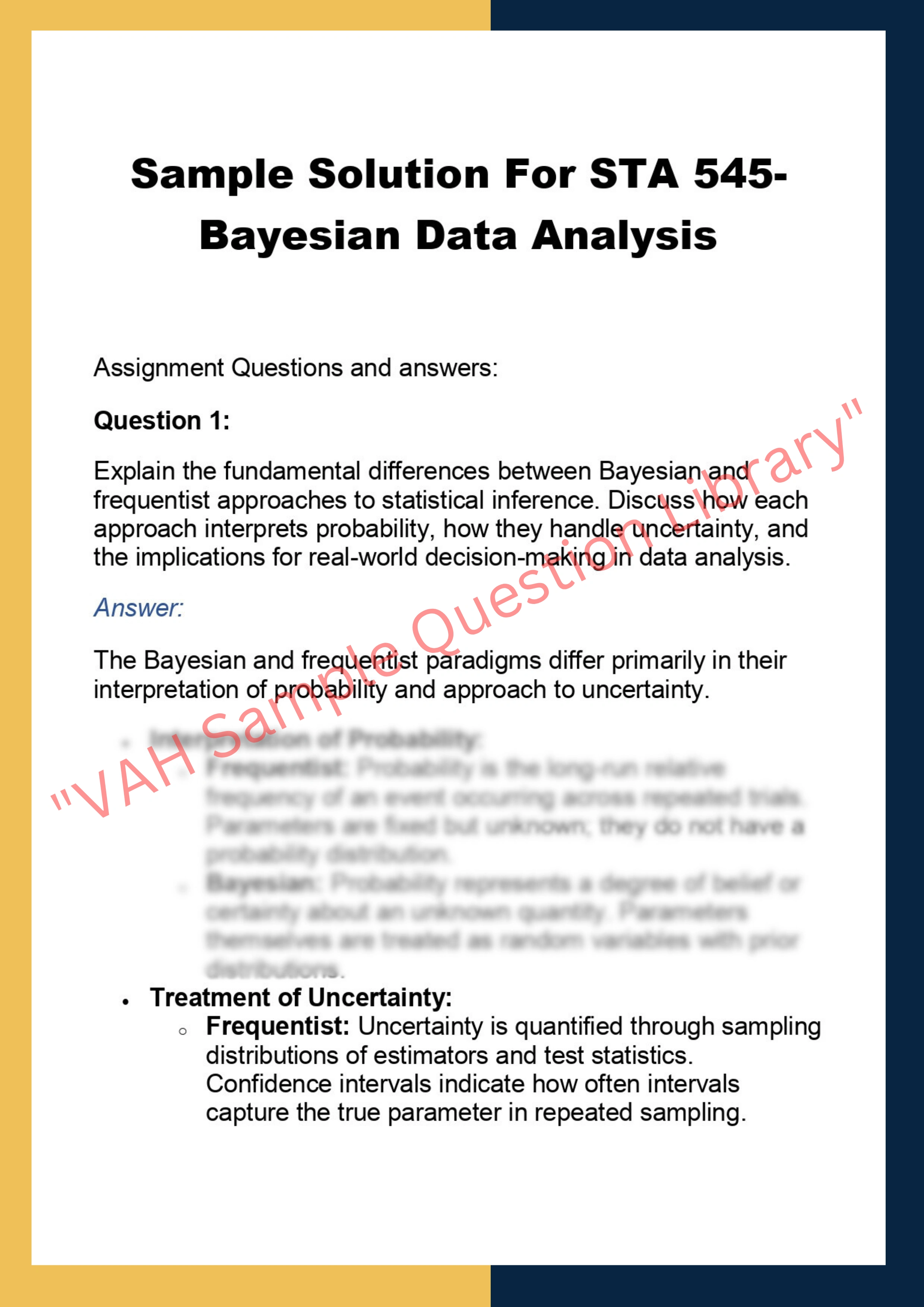 STA 545- Bayesian Data Analysis 0