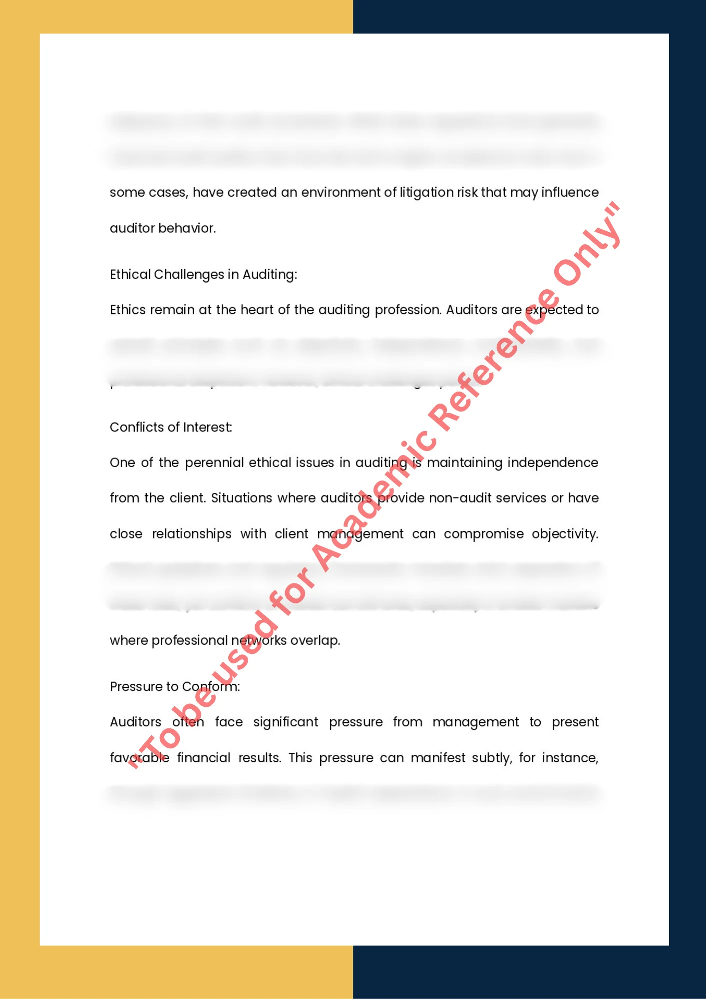 Assignment Sample Of Subject-ACCT2002 Auditing and Assurance Services 4
