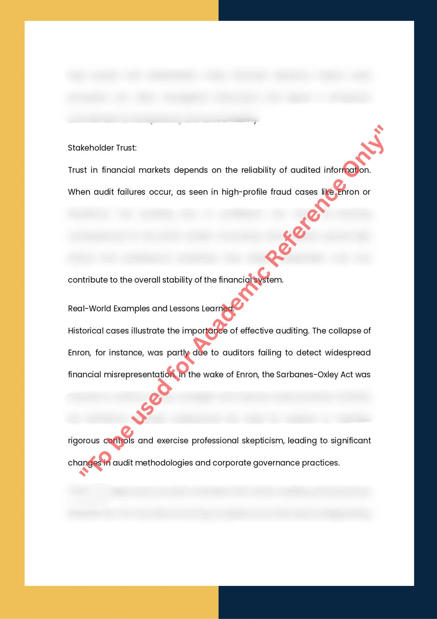 Assignment Sample Of Subject-ACCT2002 Auditing and Assurance Services 6