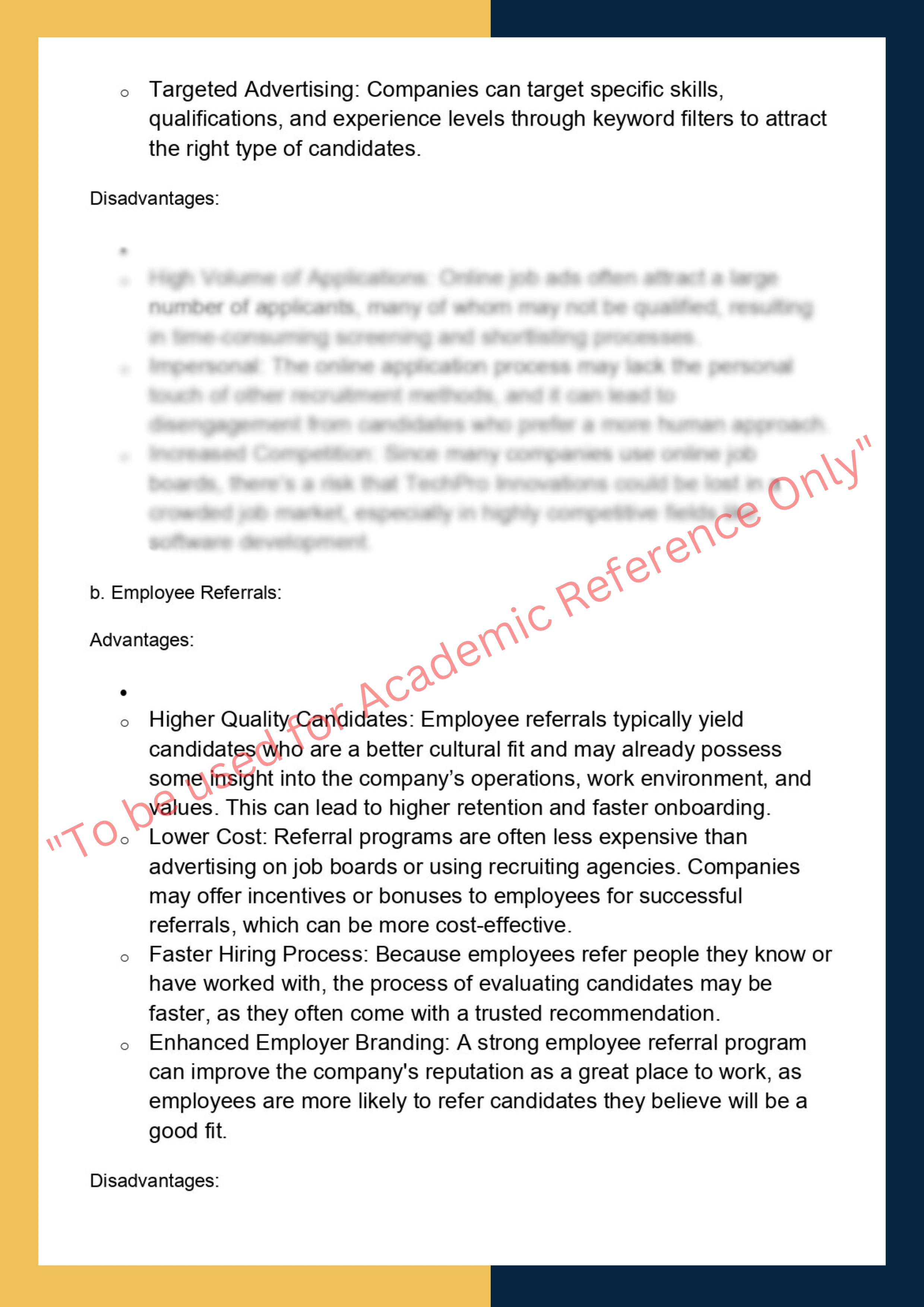 Assignment Sample Of Subject-MGMT90015 Human Resource Fundamental 1