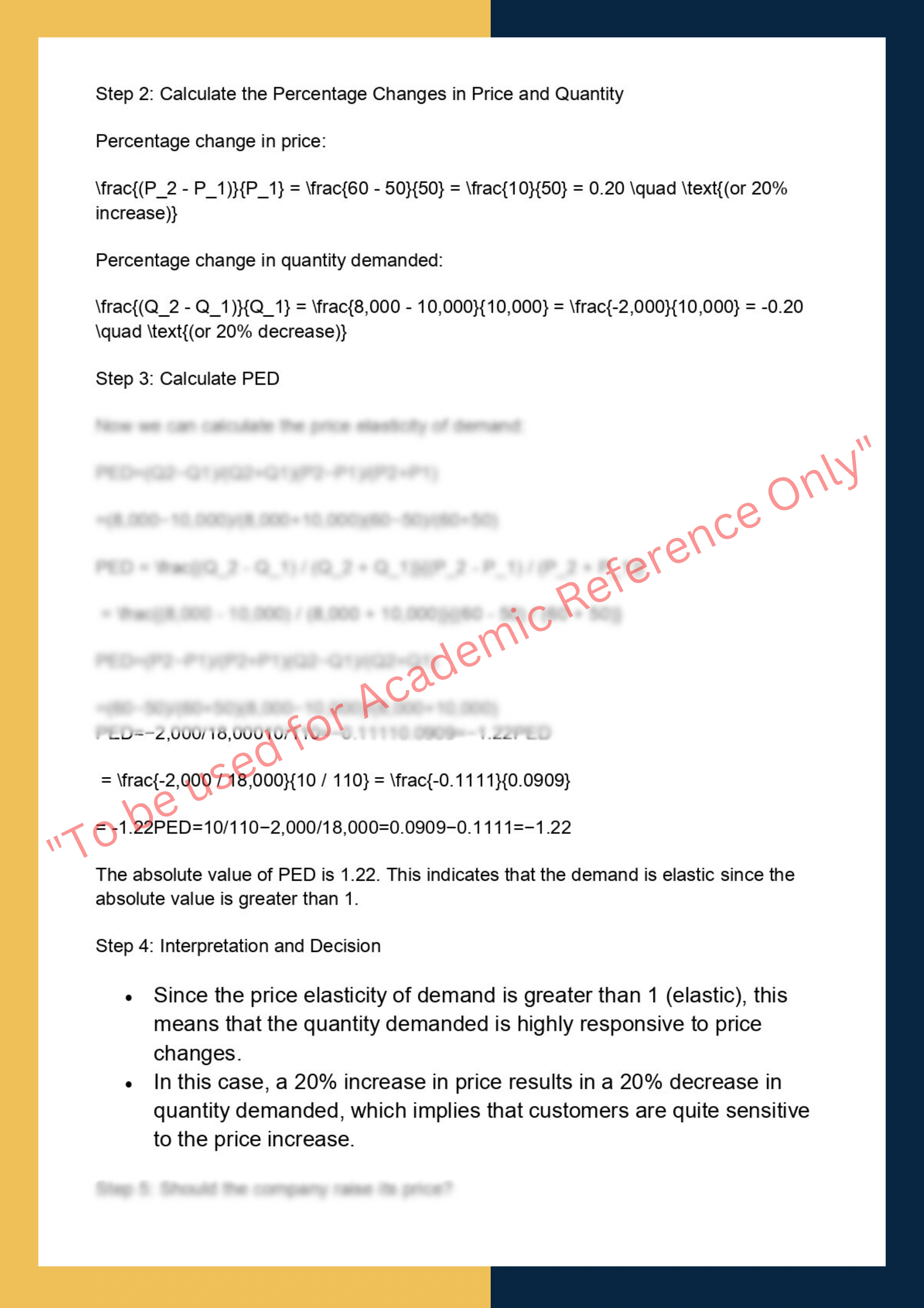 Assignment Sample Of Subject-ECON90039 Managerial Economics 1
