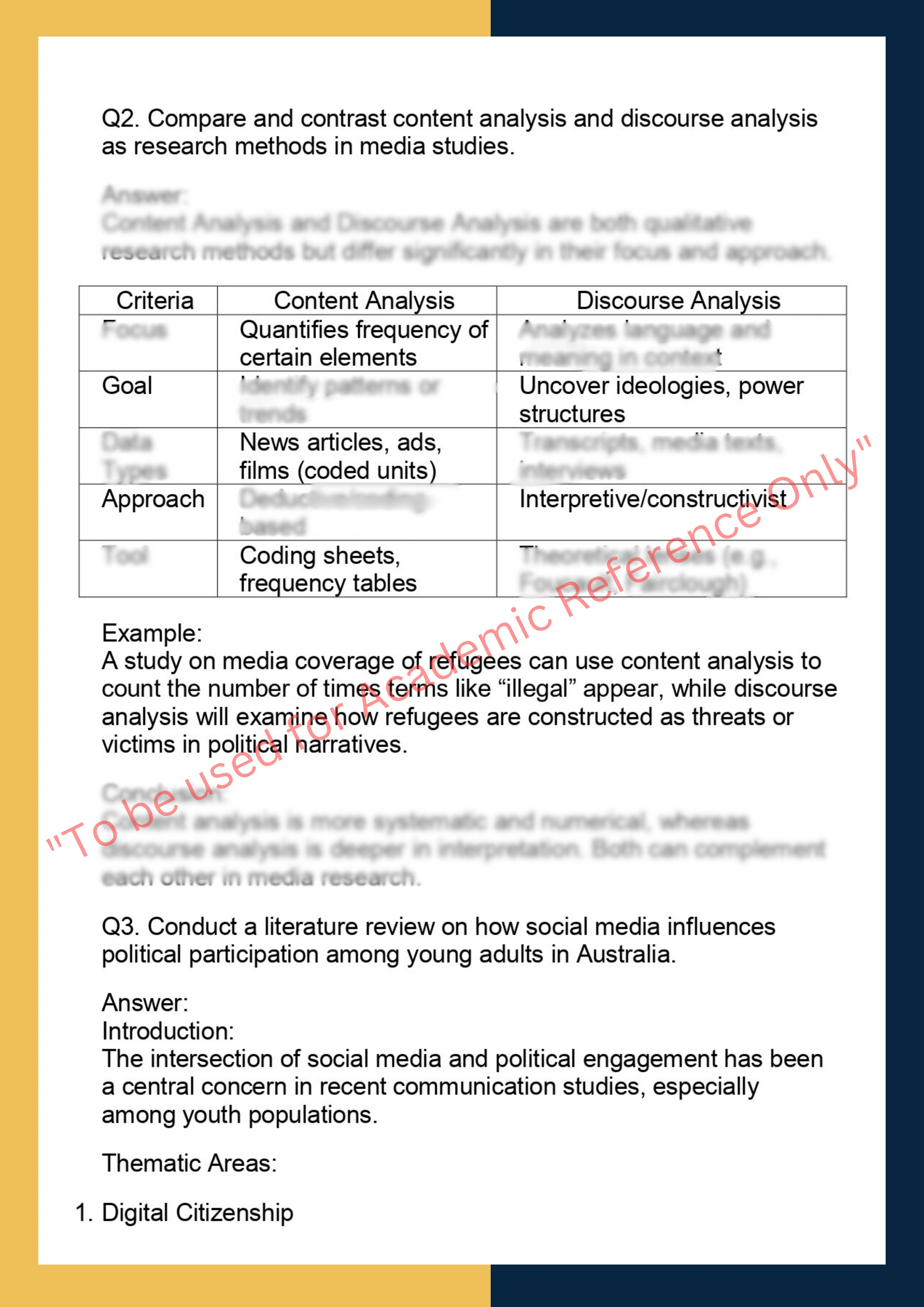 MEDIA7200– Media and Communication Final  Research 1