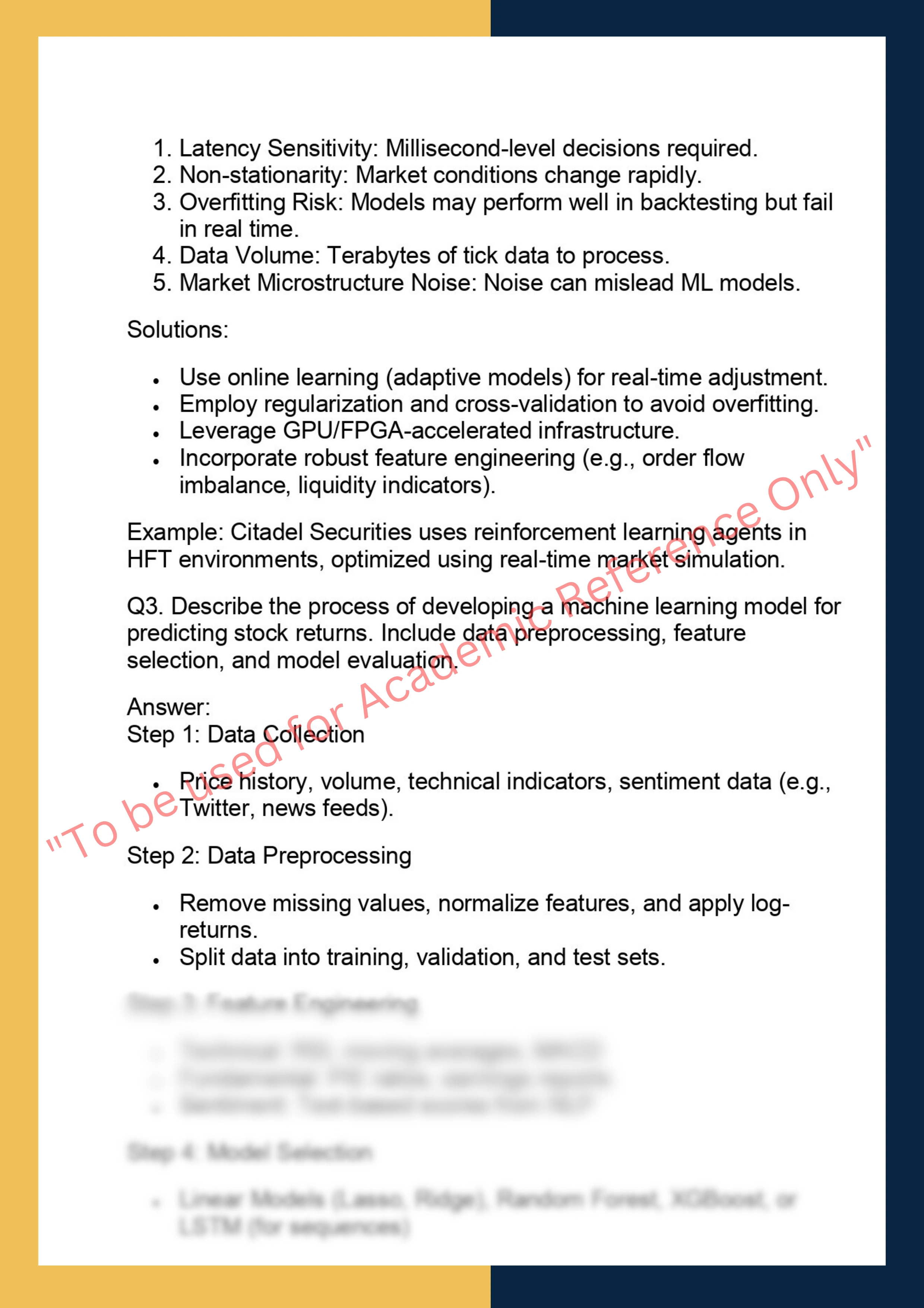 FINC6024 – Machine Learning for Finance 1