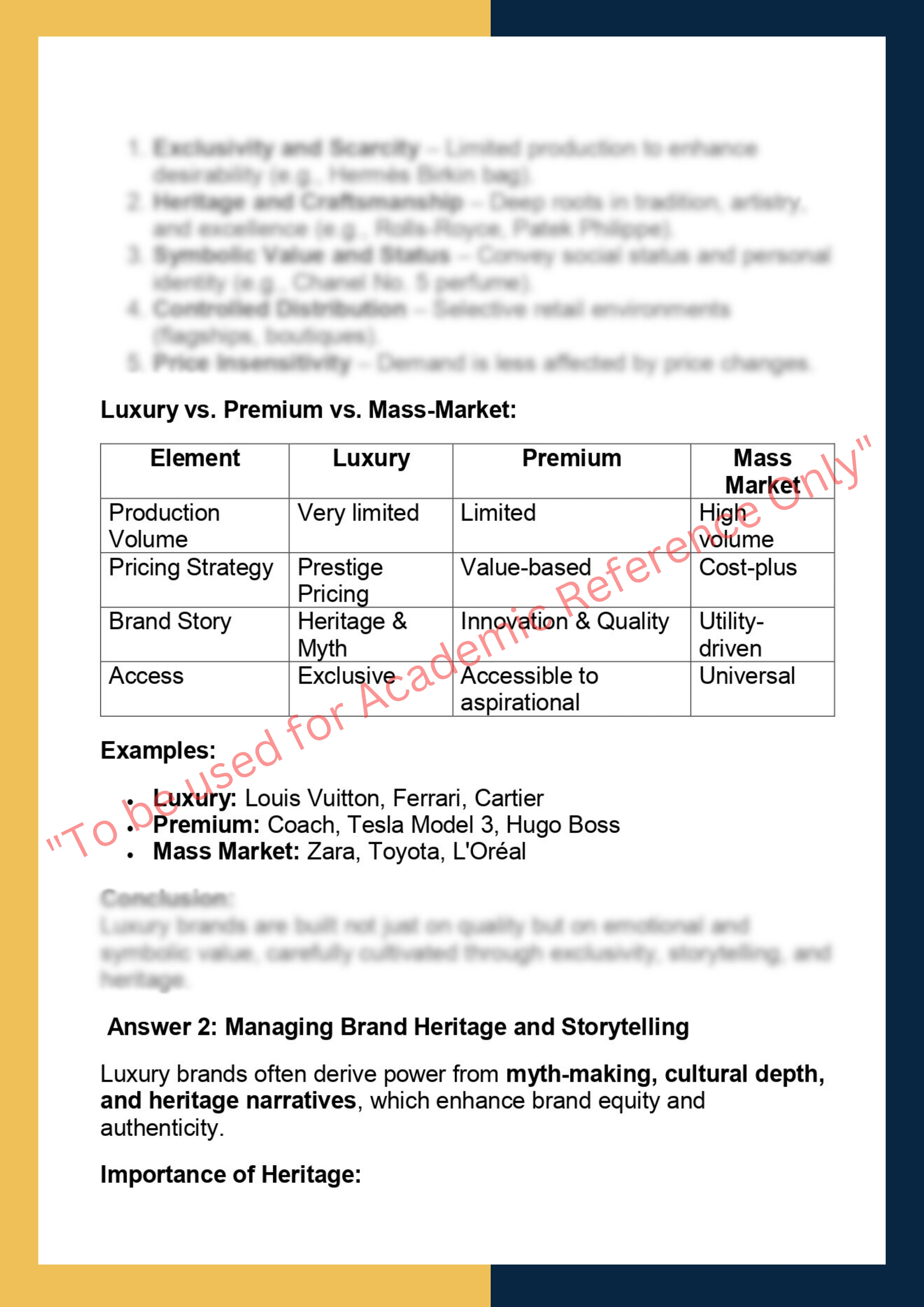MK7004 – Luxury Brand Management 1