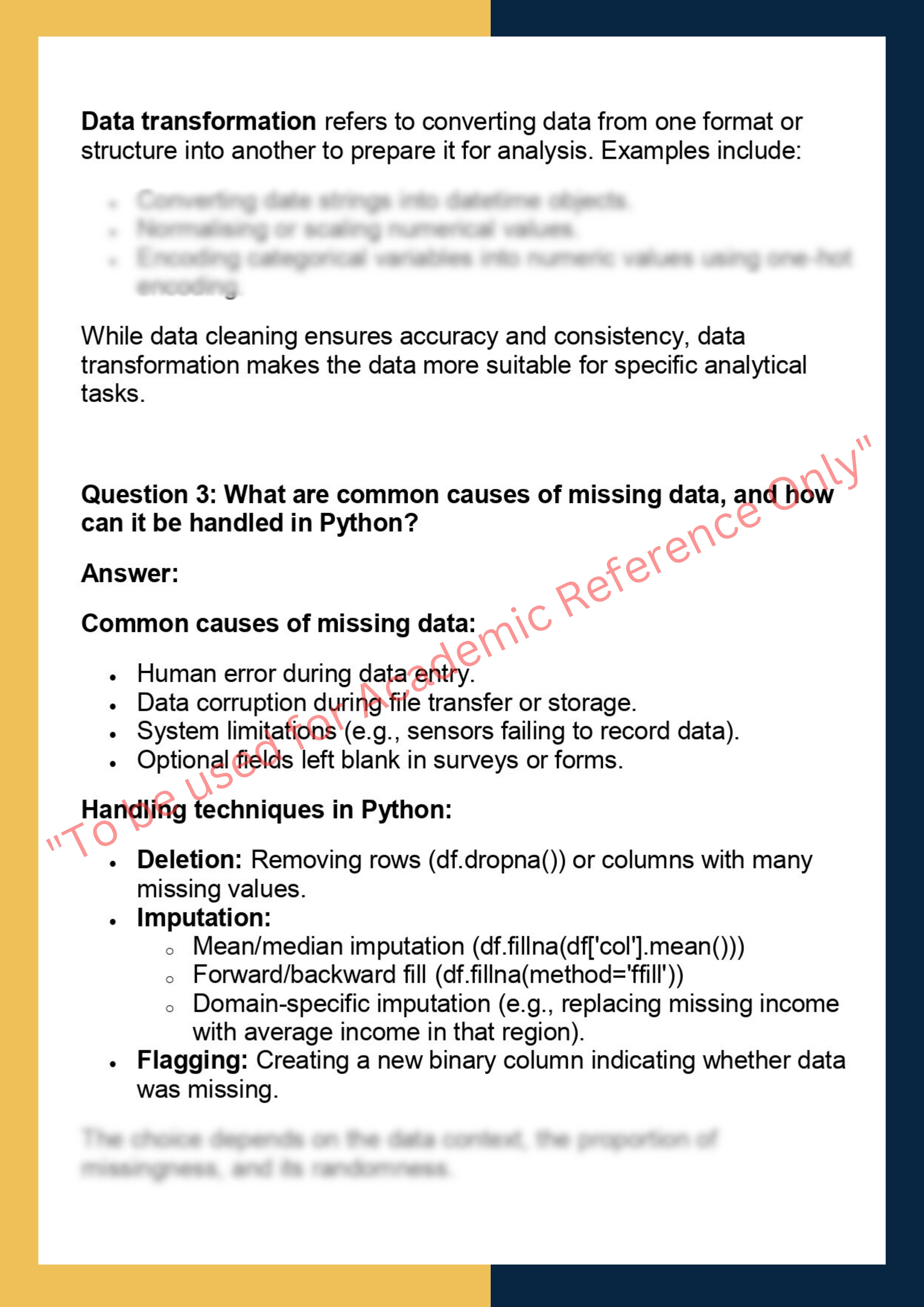 PYDV657 – Data Wrangling and Cleaning with  Python 1