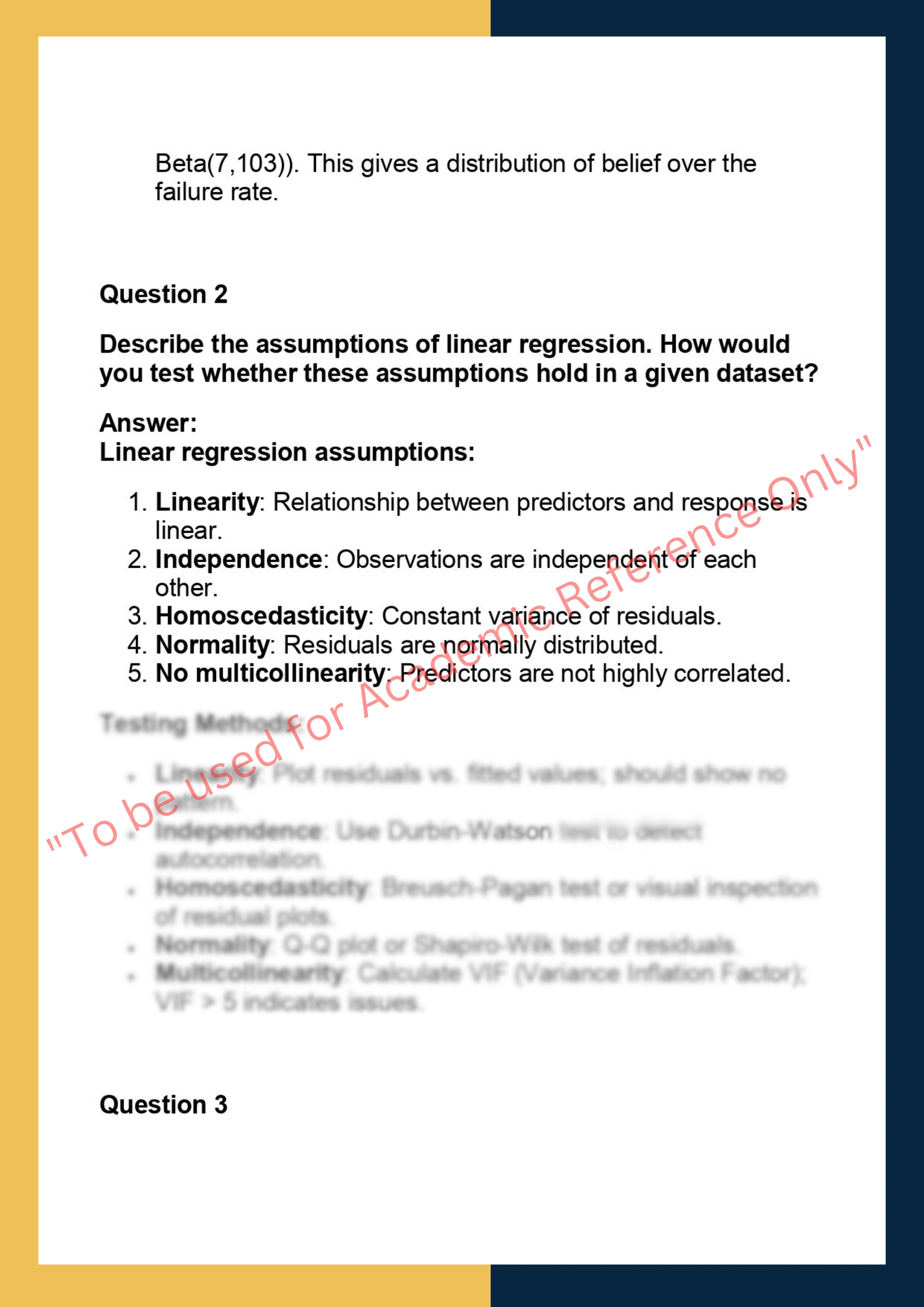 DSCE6002 – Statistical Inference & Machine  Learning 1