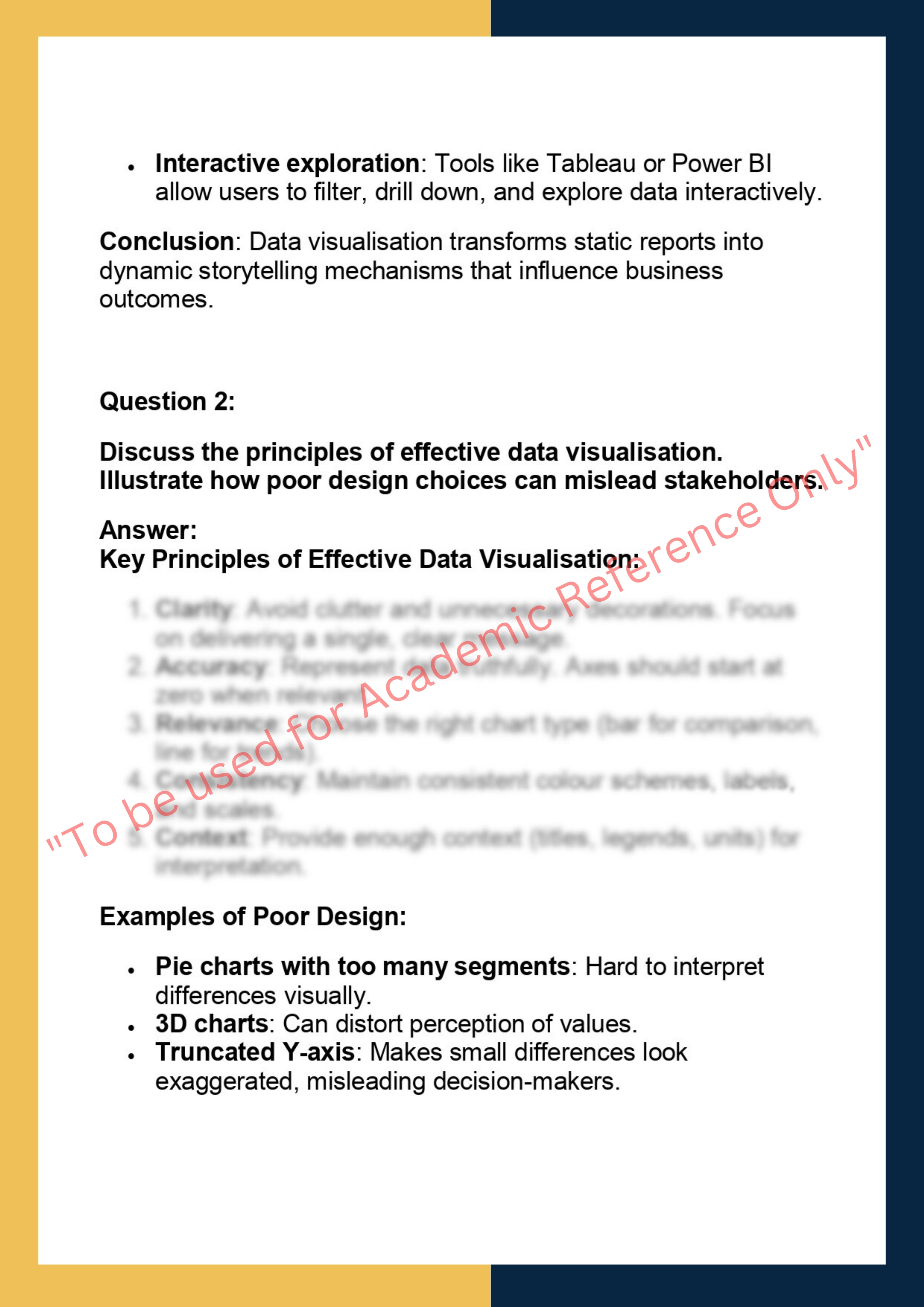 DSCE6004 –  Data Visualisation & Communication 1