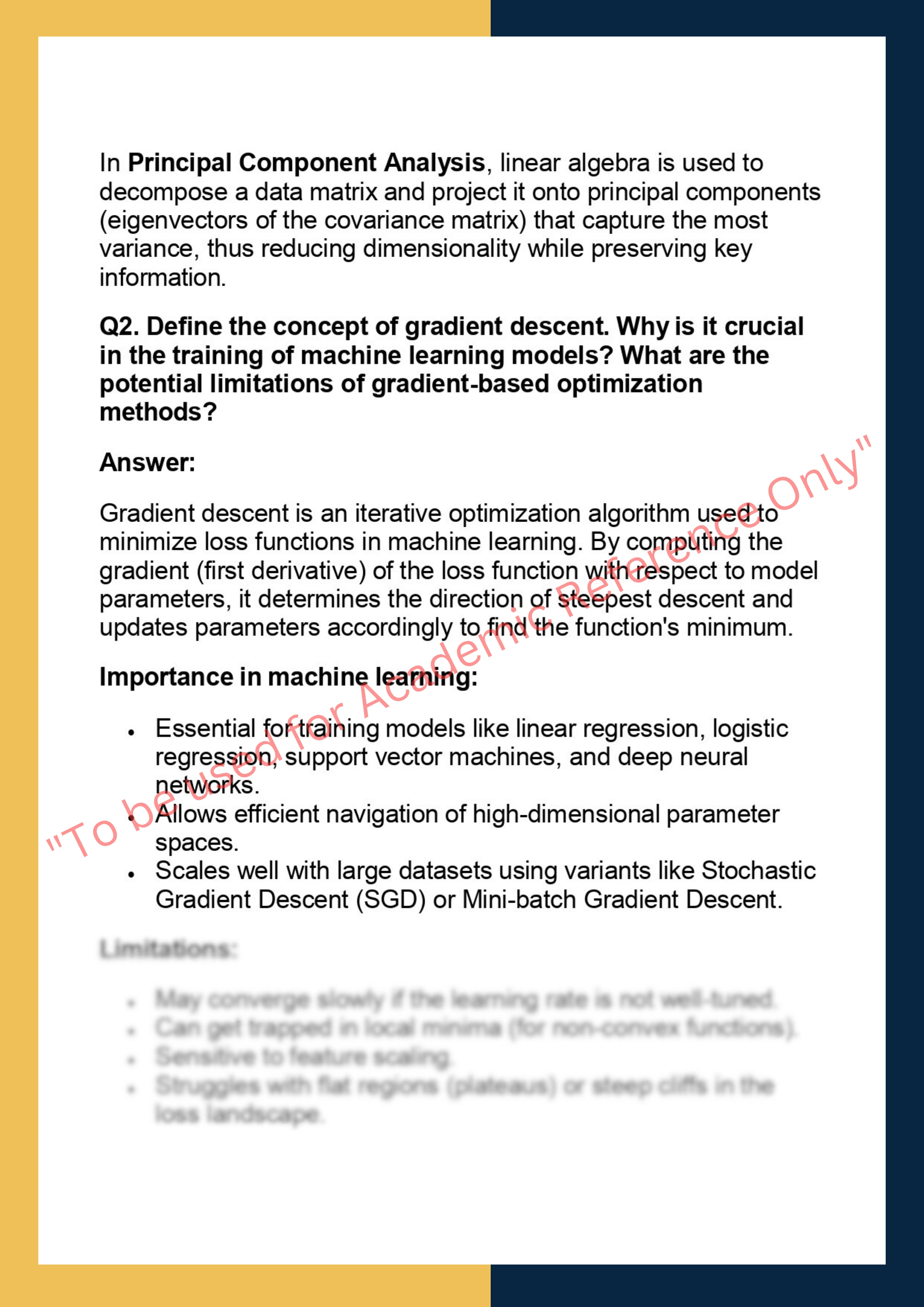 DS5001 – Mathematics for Data Science 1