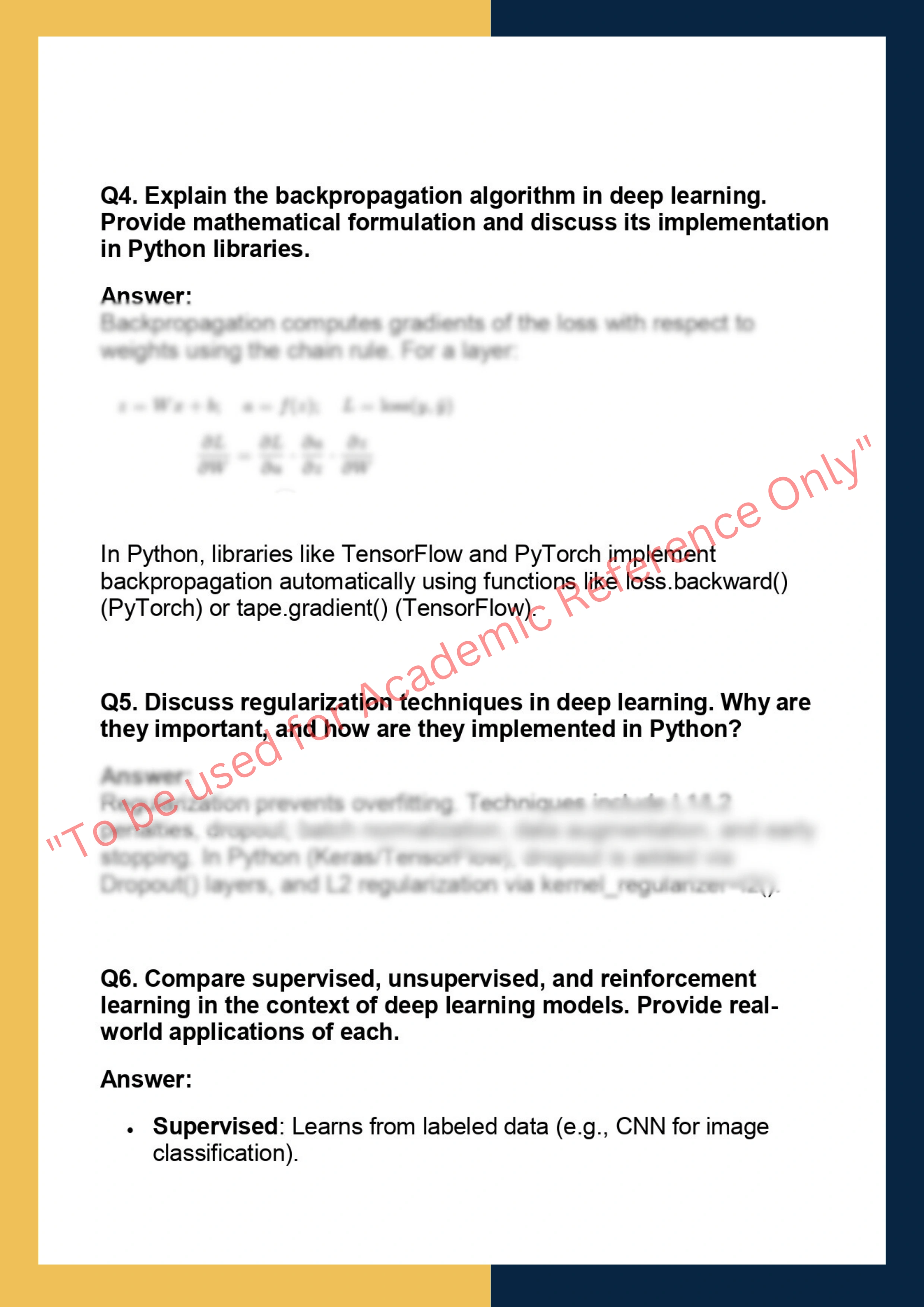 PYDM674 – Deep Learning Models Using Python 1