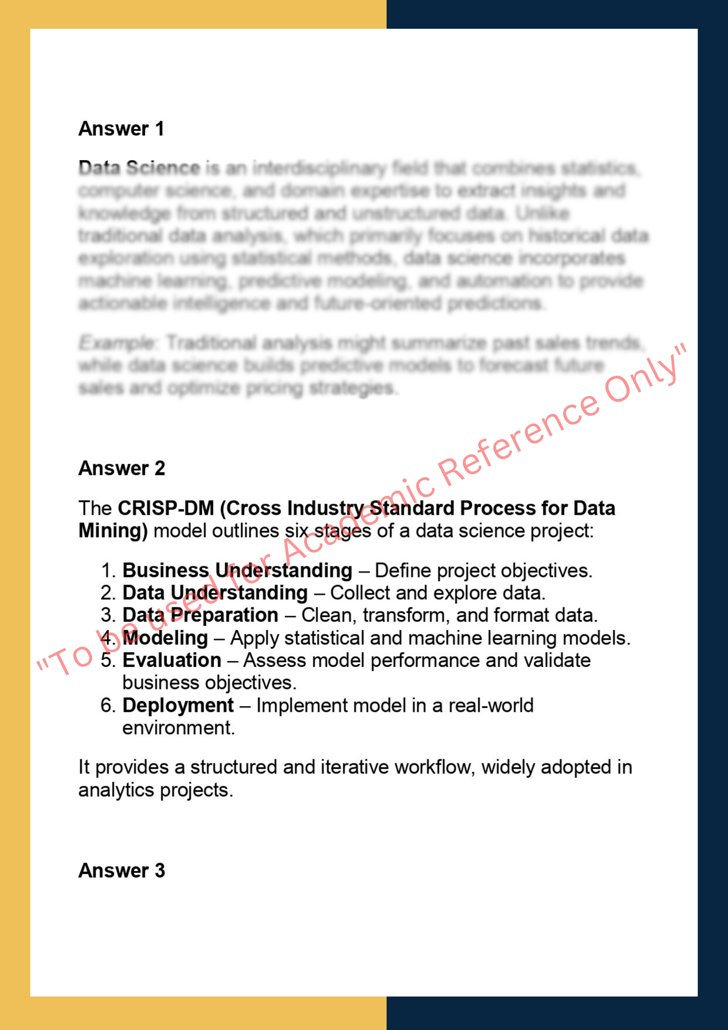 DS6001– Introduction to Data Science &  Analytics 1