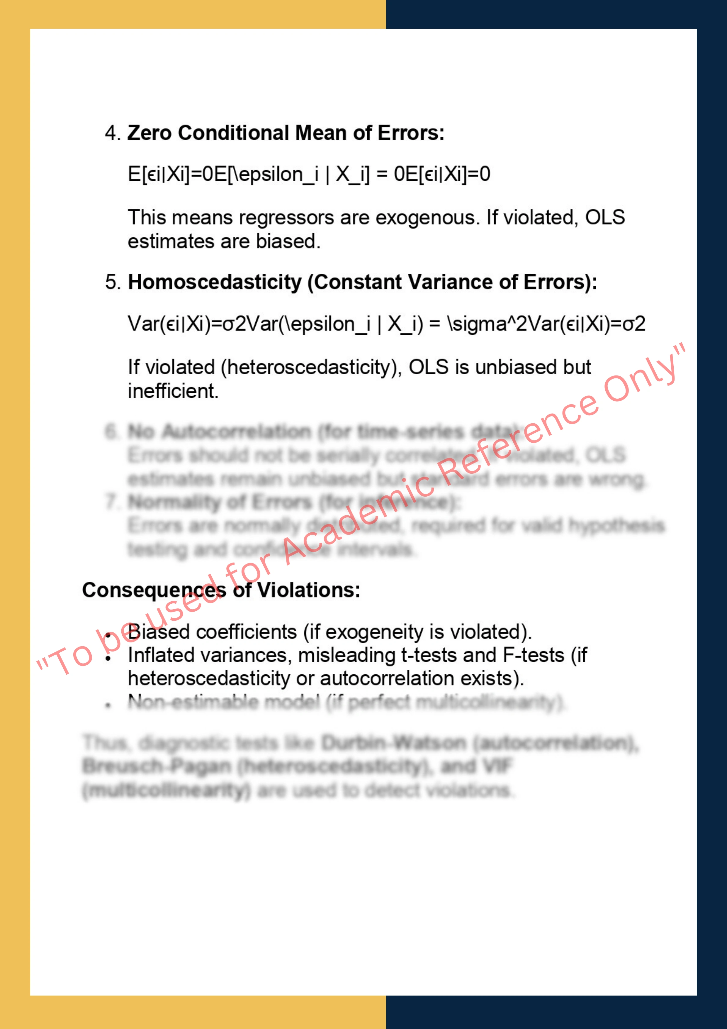 DS6002– Linear Models & Regression 1