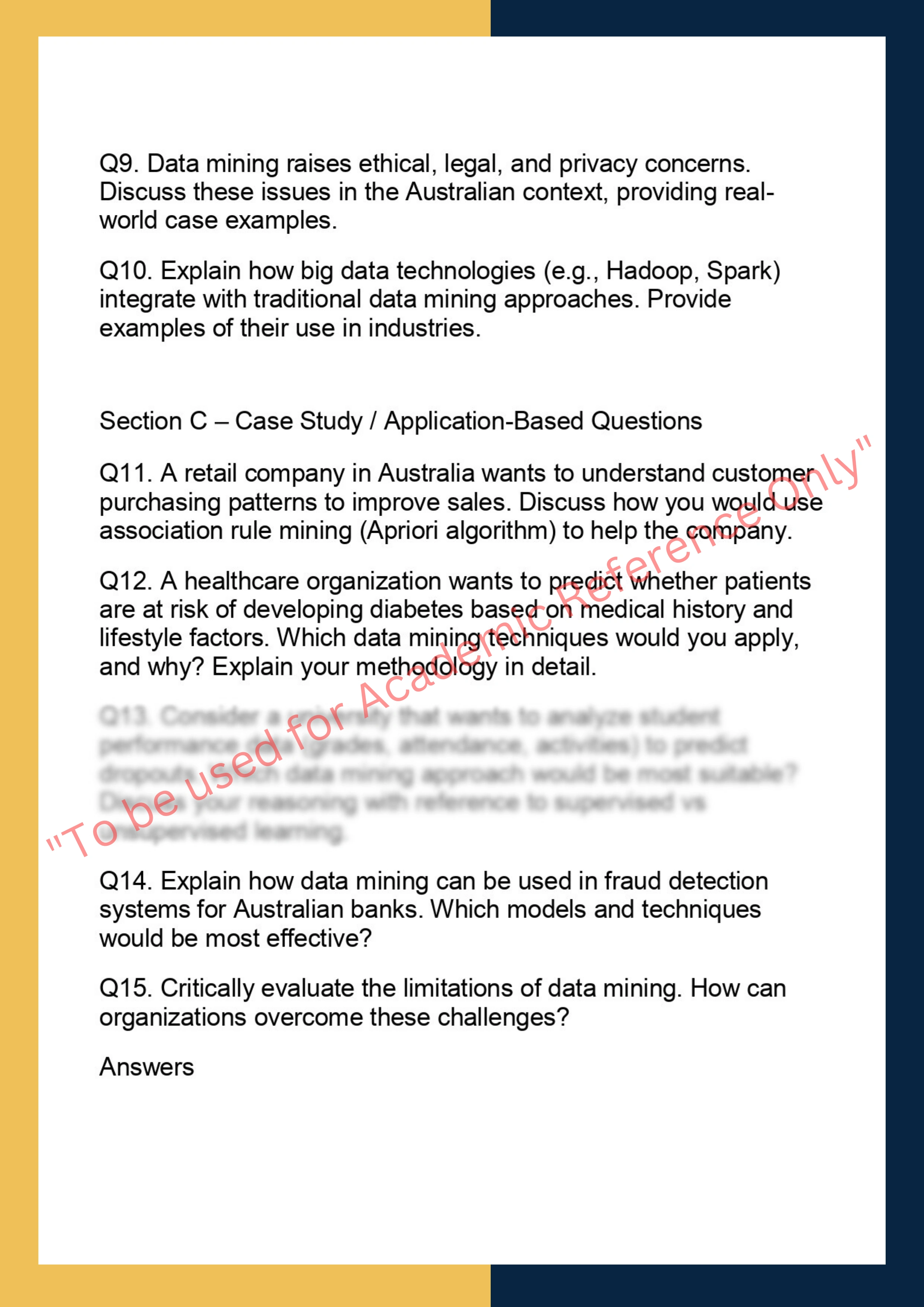 DS 520– Data  Mining 1
