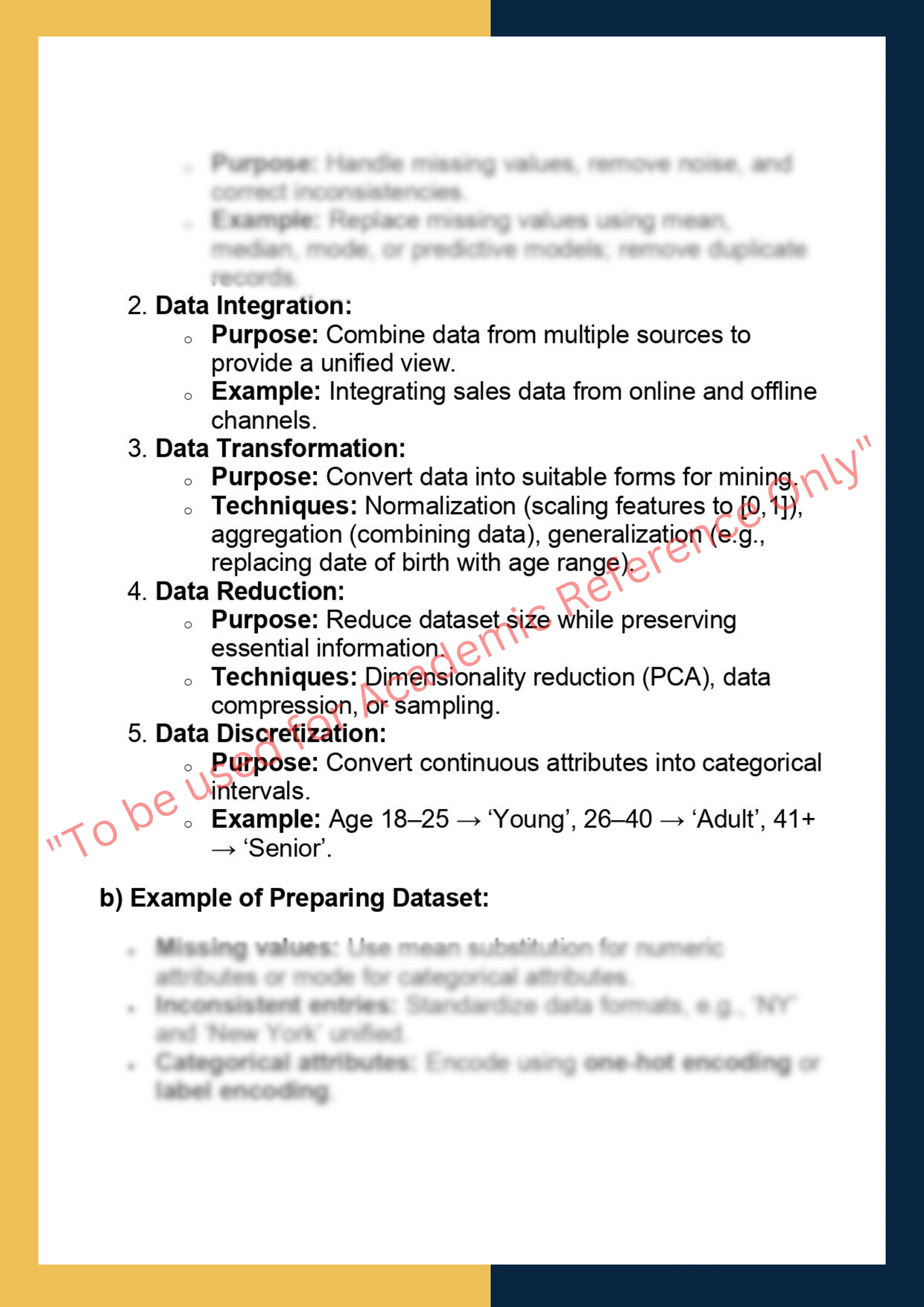 COMP 5318 – Data Mining and Knowledge  Discovery 1