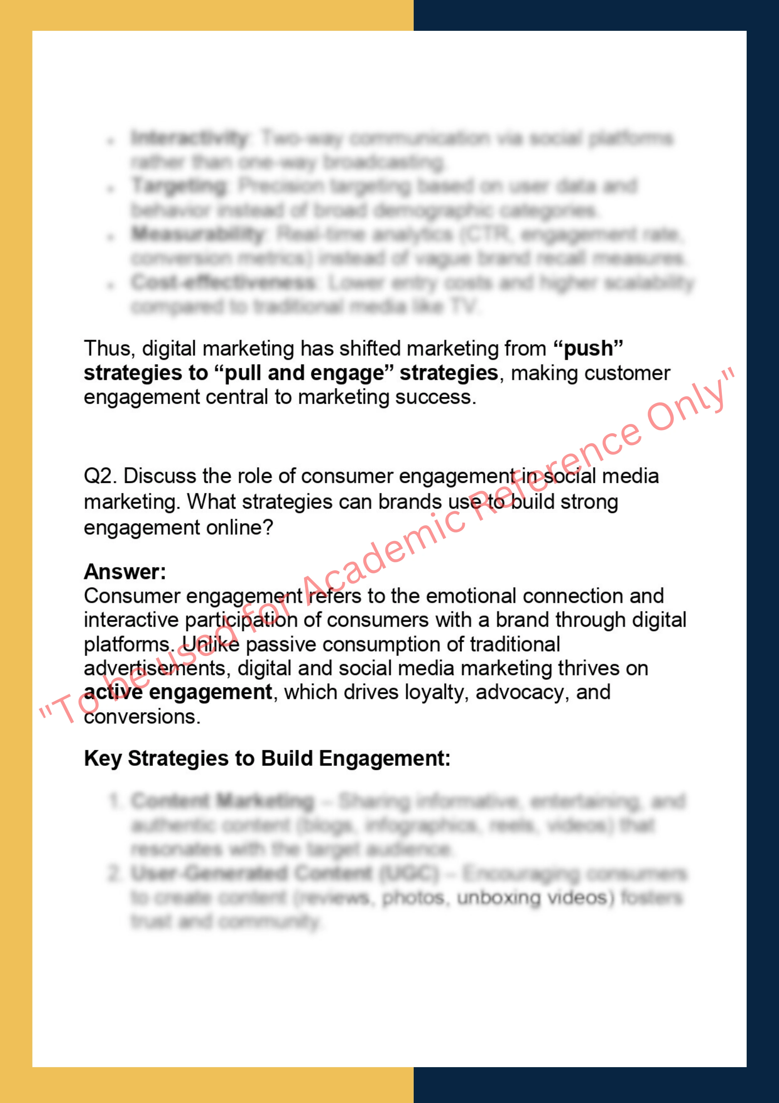 MKTG6004 - Digital & Social Media Marketing 1