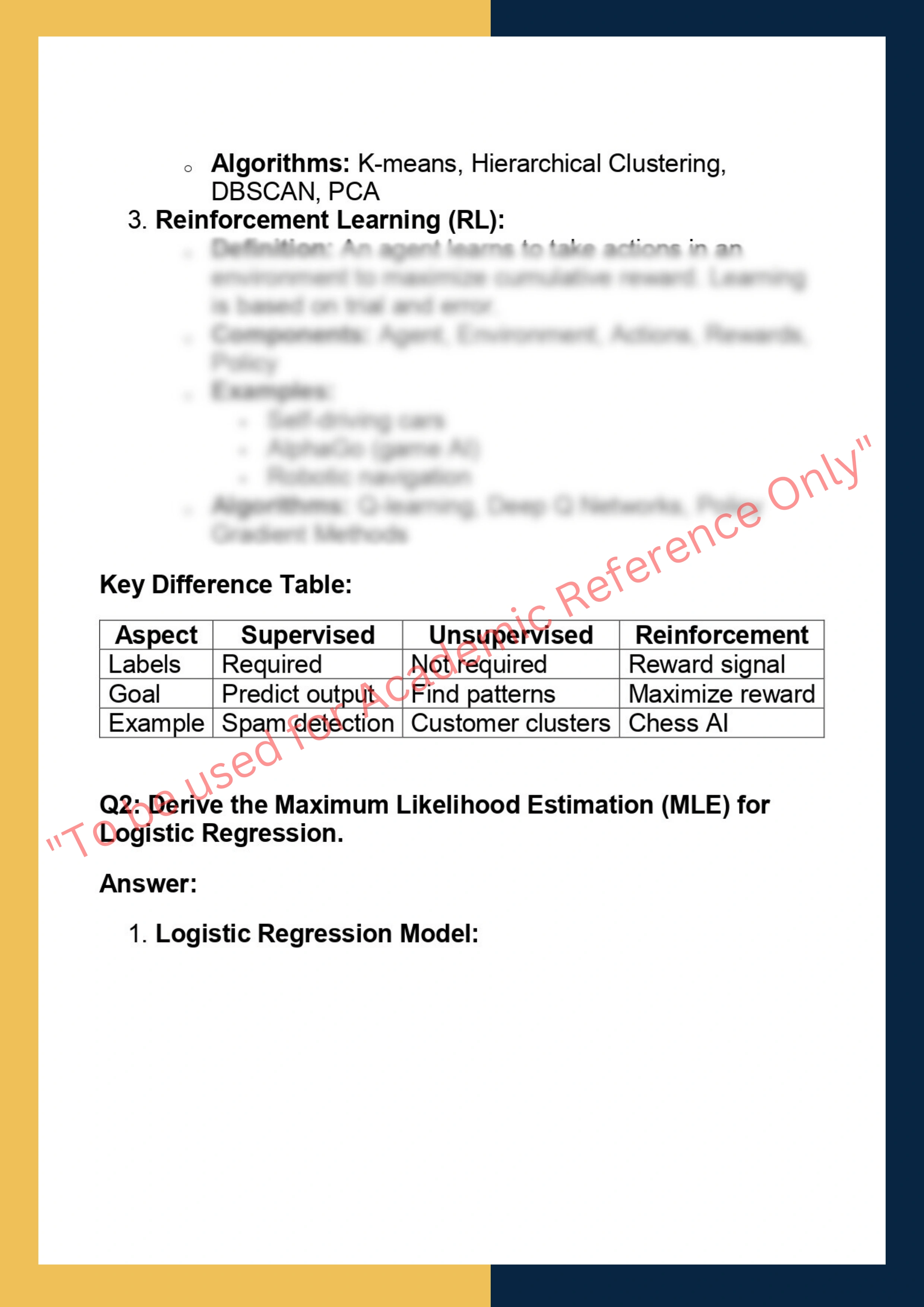 CSE 546 – Machine Learning for Data Science 1