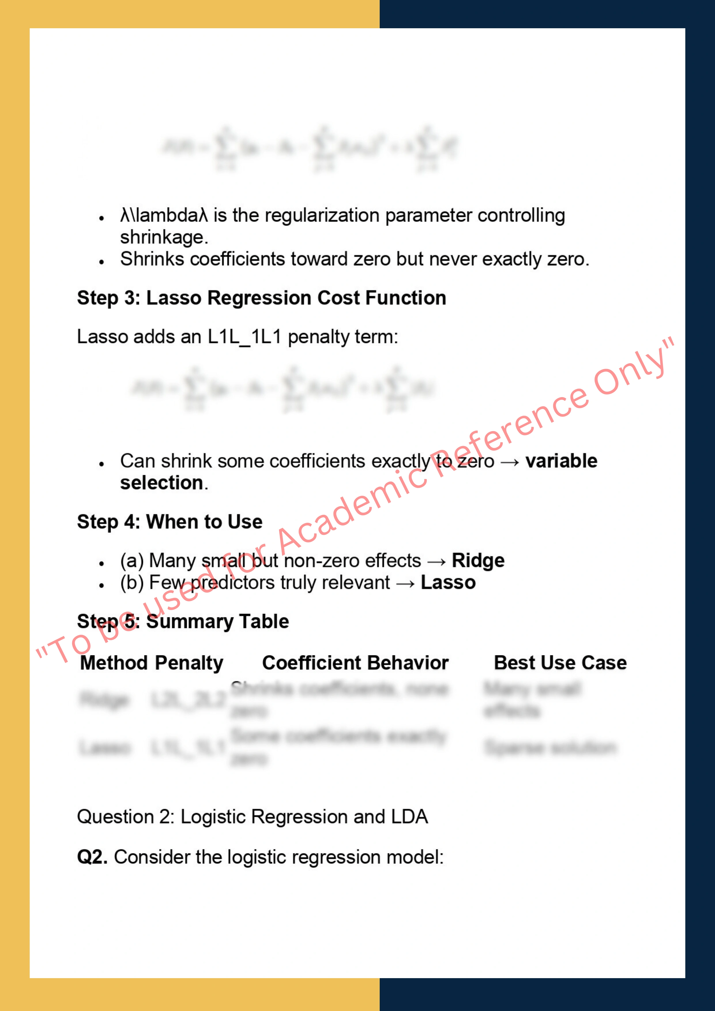 STAT 479 – Statistical Methods for Machine  Learning 1