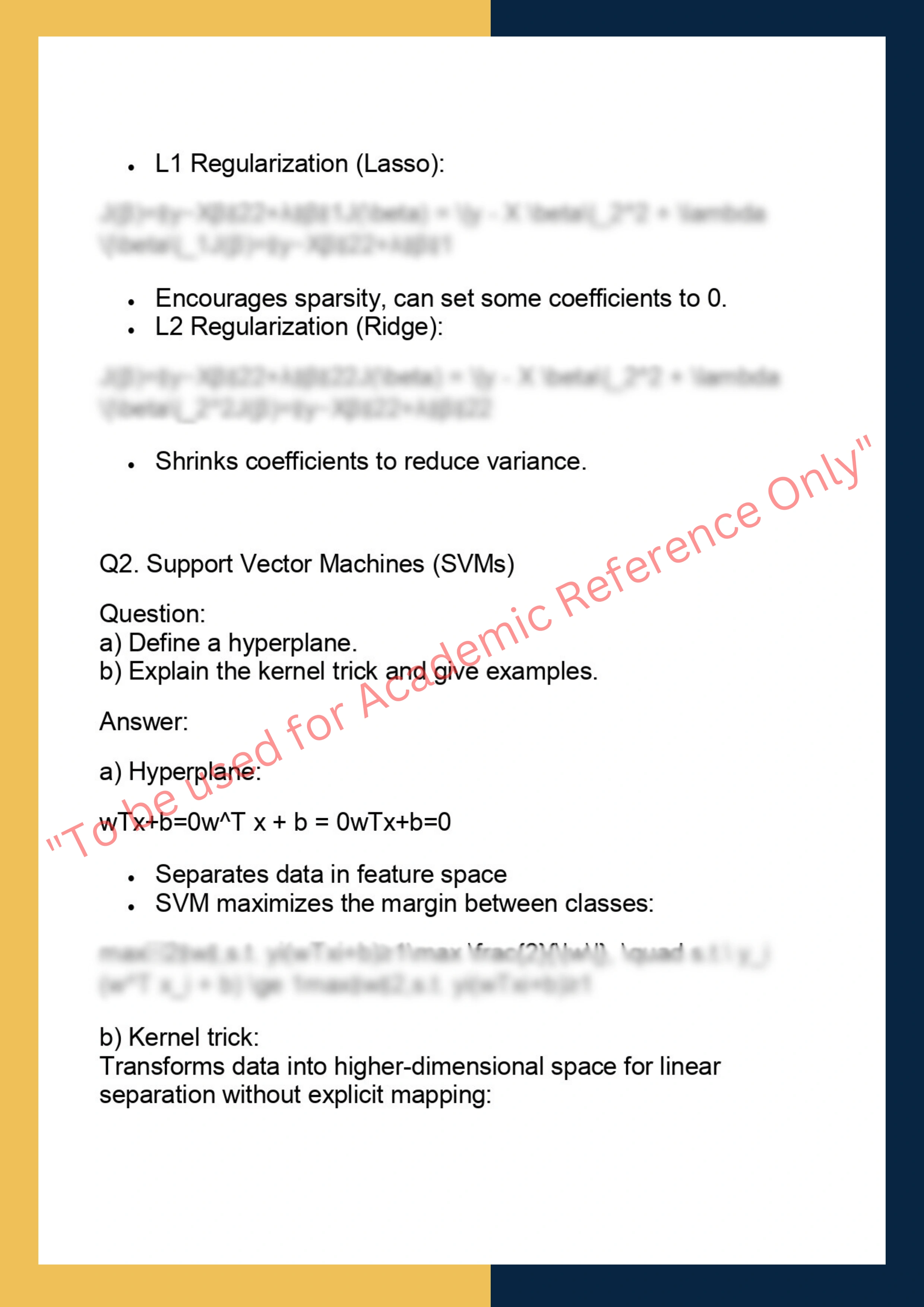 CSC8101 – Advanced Machine Learning 1