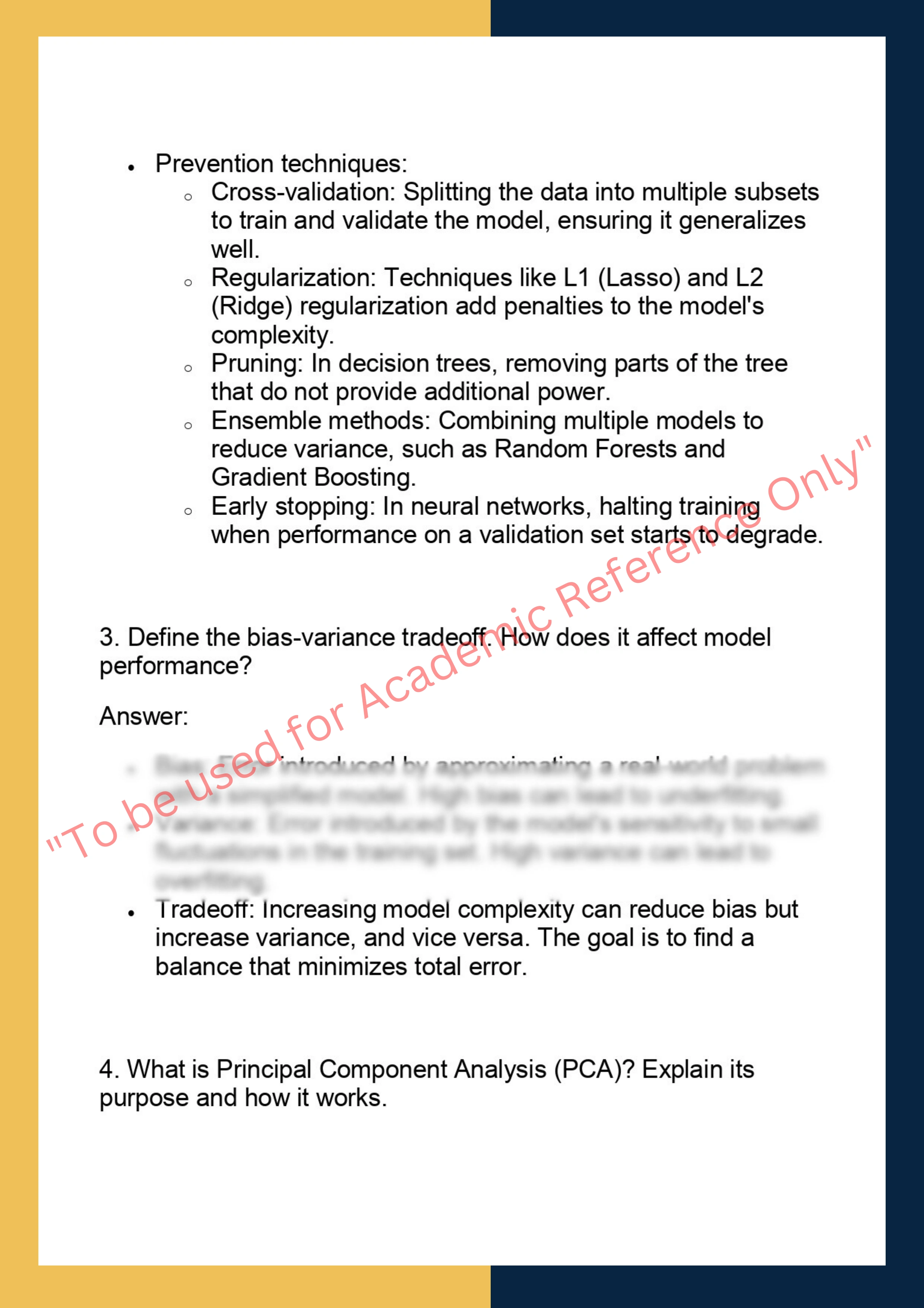 COMP1816  Machine Learning 1