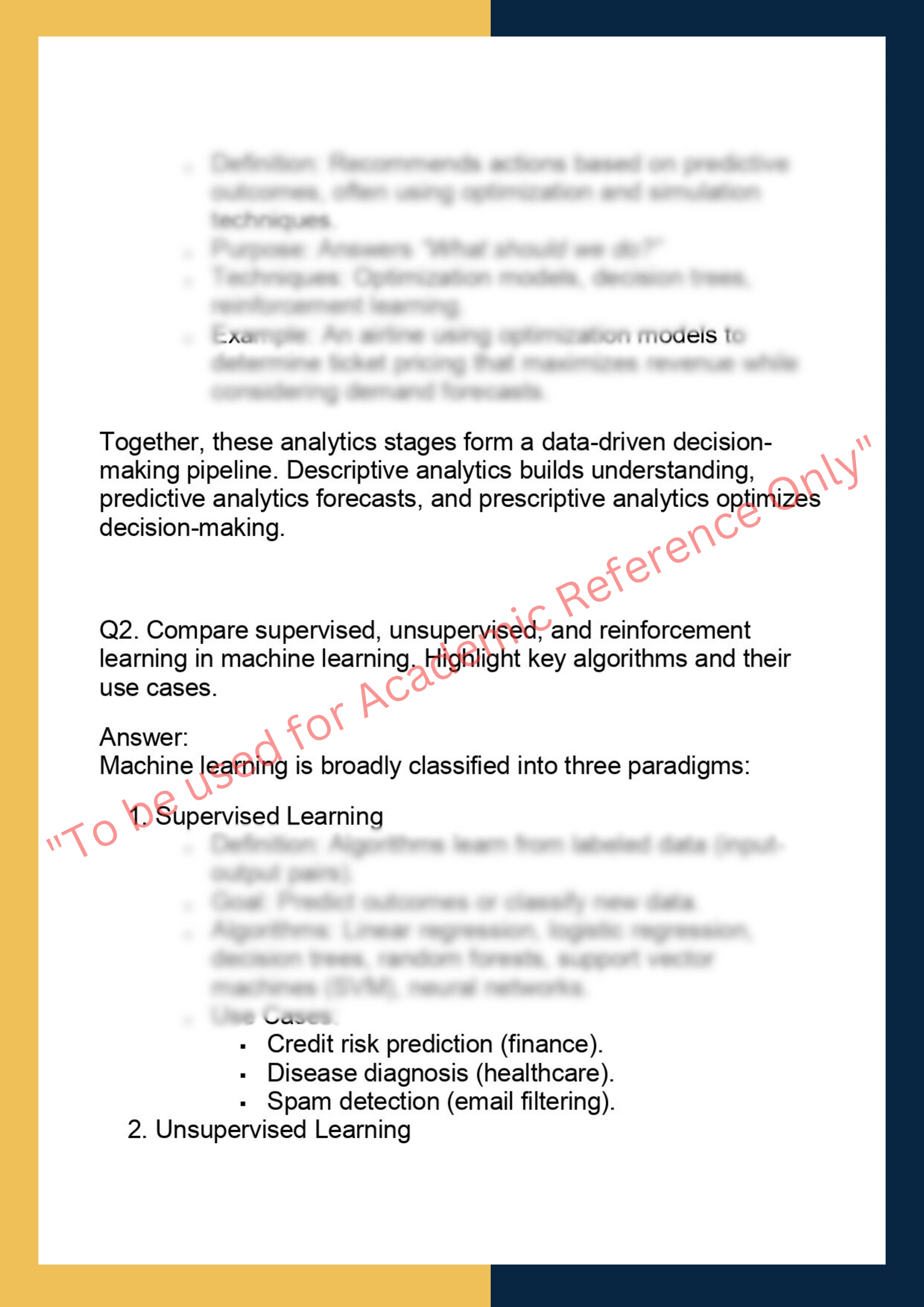 INF80042 – Data Analytics and Machine  Learning 1