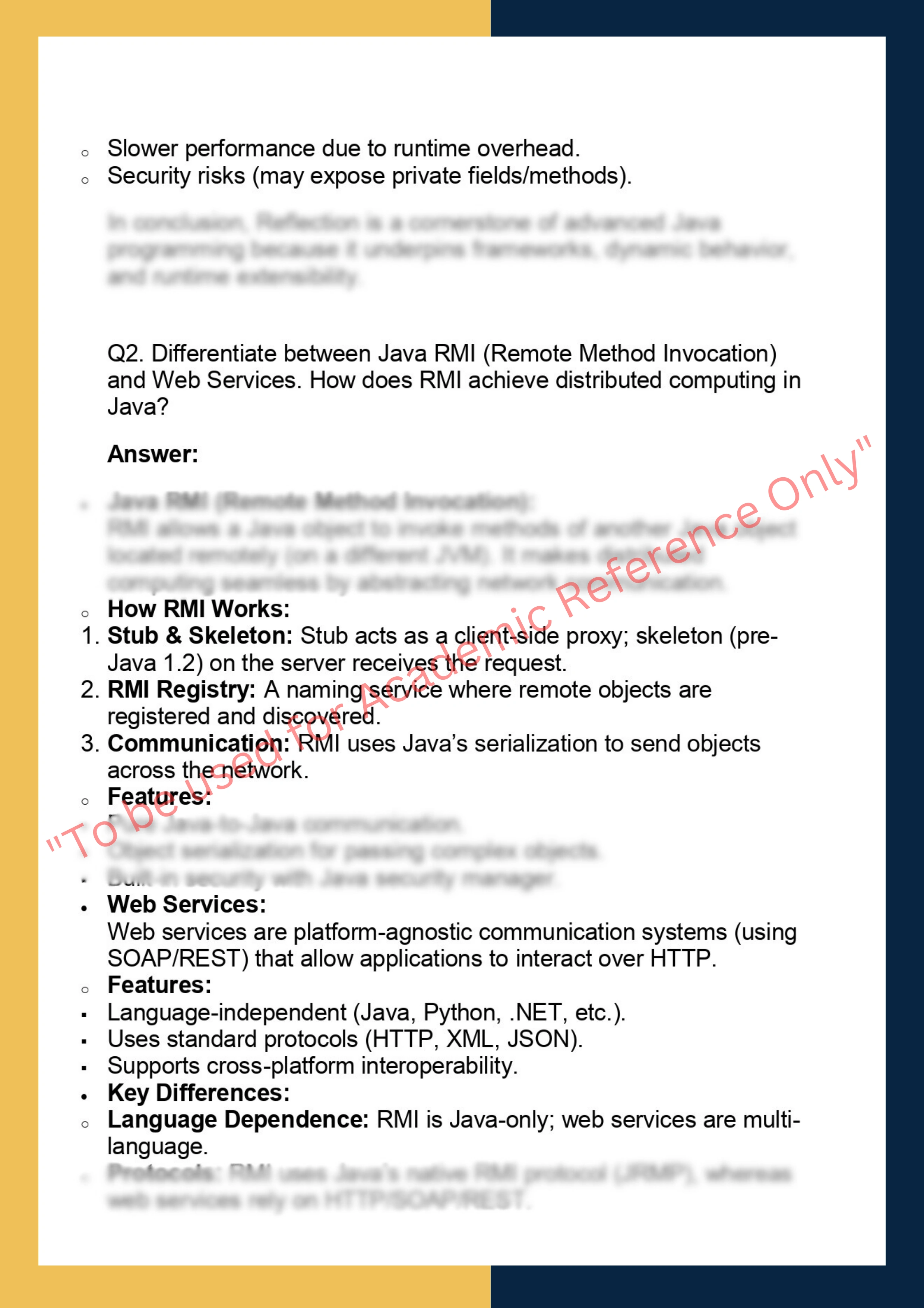 AJP601 – Advanced Java Programming 1
