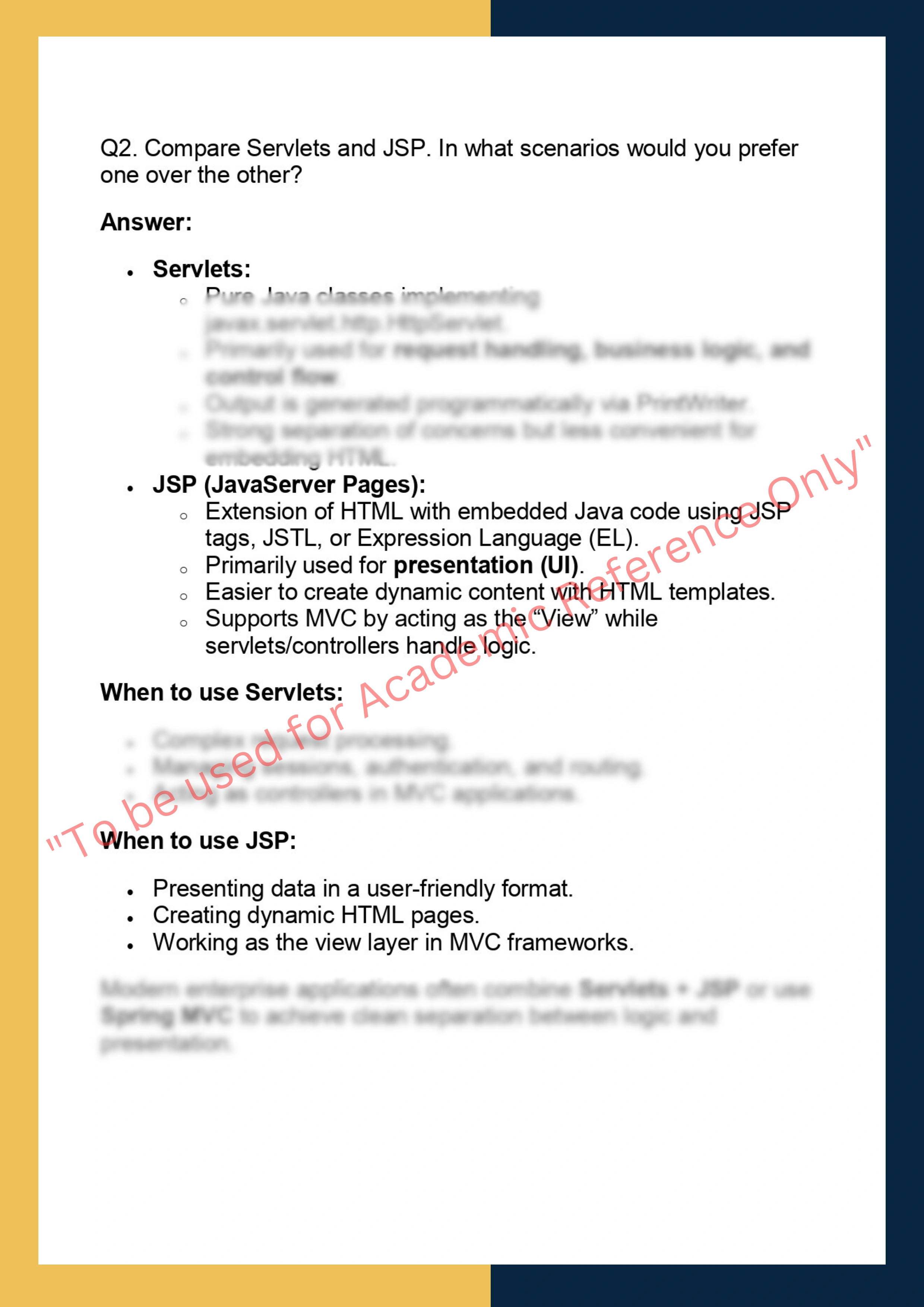 JWAS607 –  Java Web Applications 1