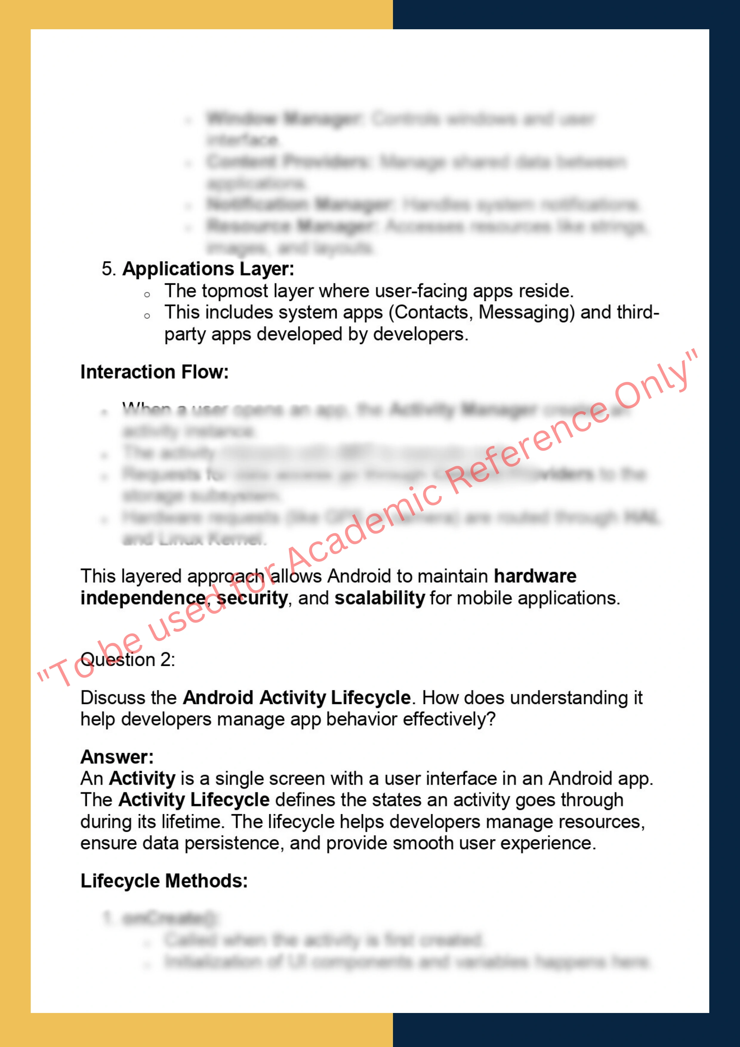 MADJ609 – Mobile Application Development 1