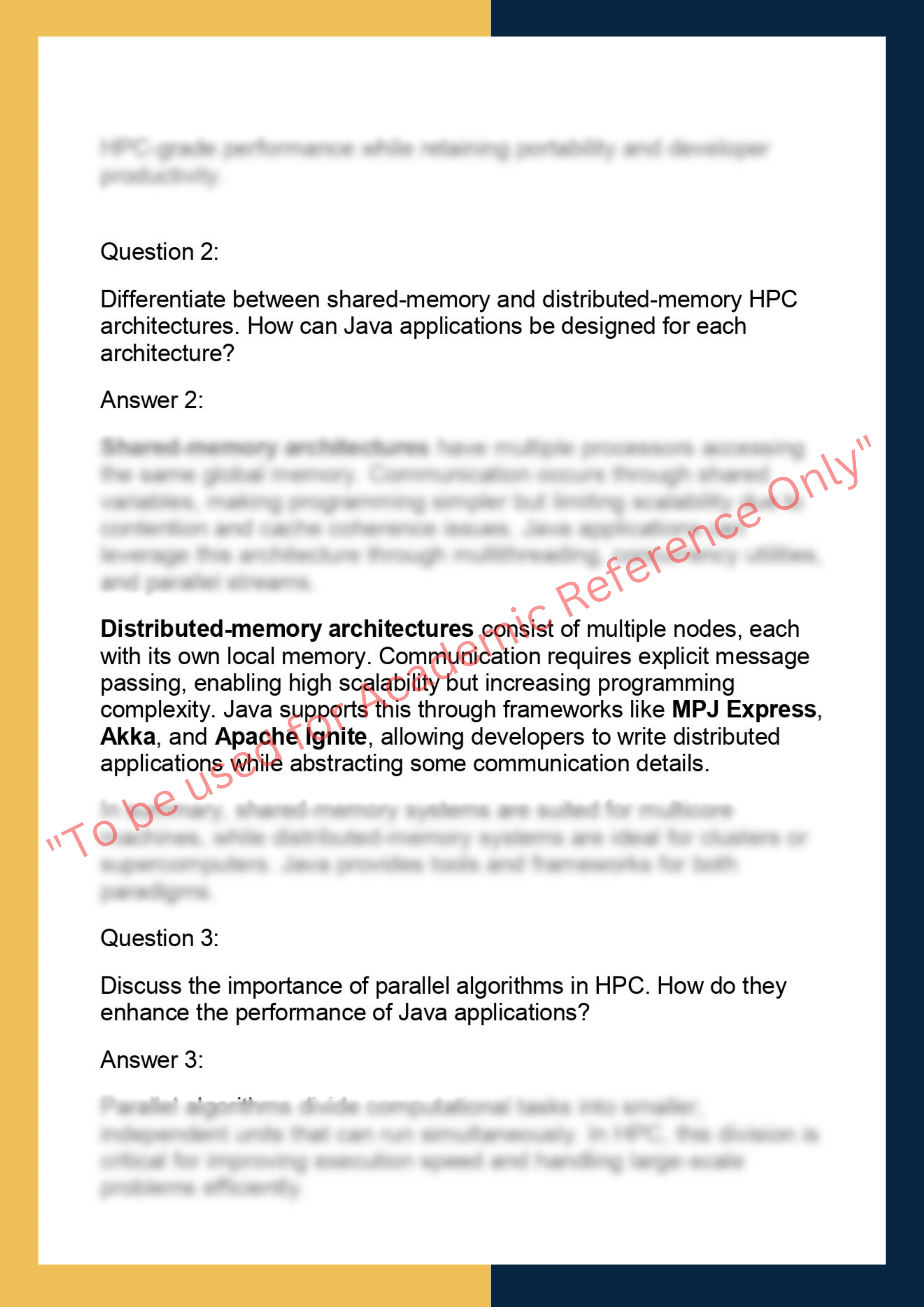 HPCJ631 – High-Performance Computing with  Java 1