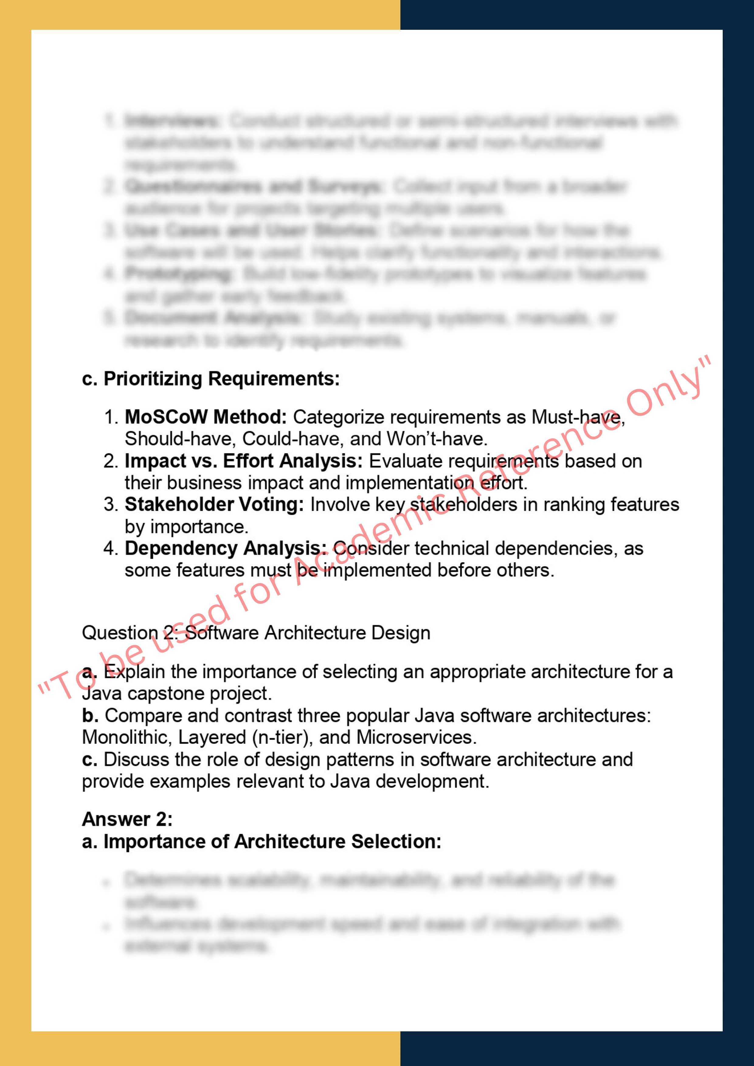 CPSJ640 – Capstone Project in Java Software  Development 1