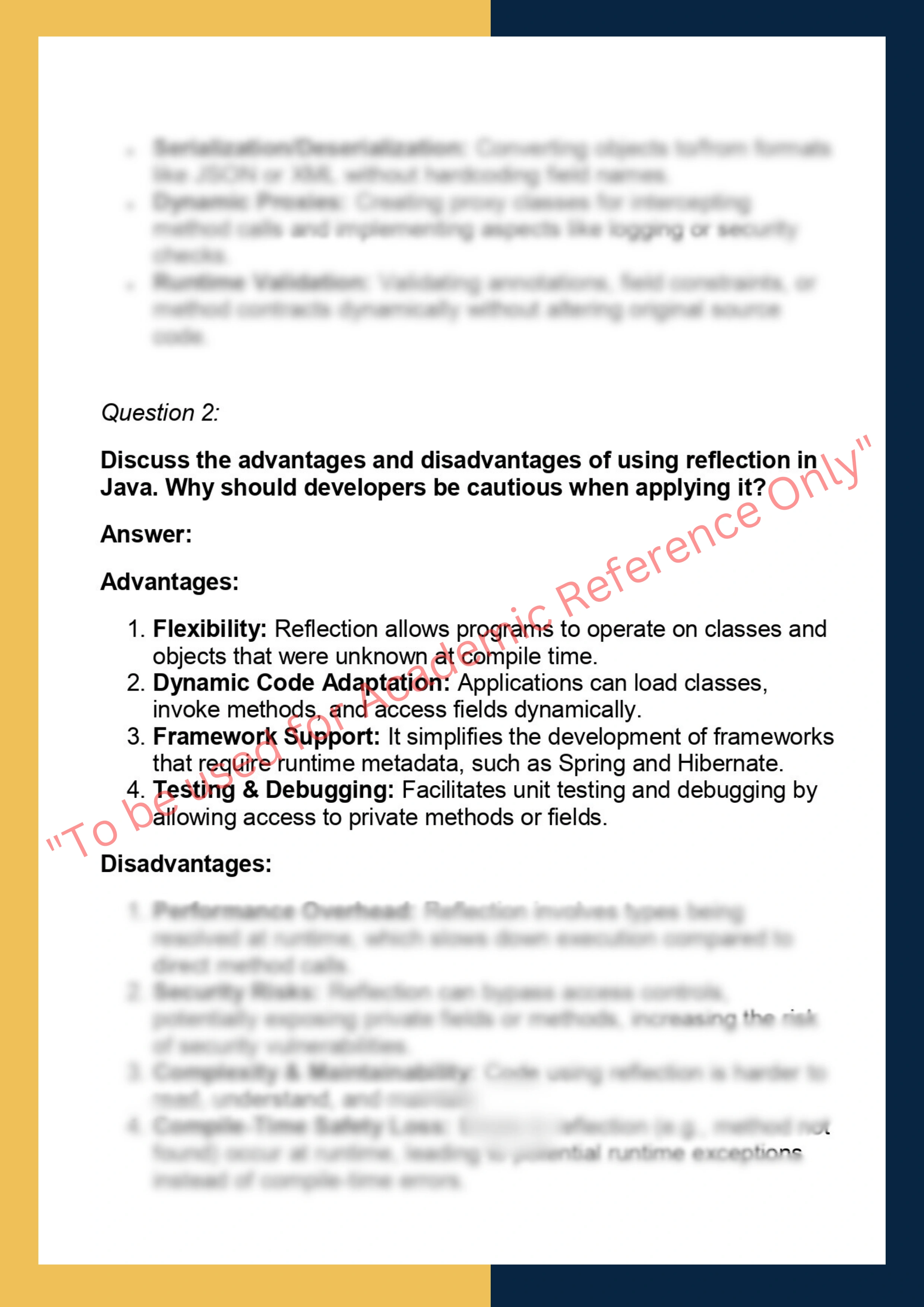 ATJ642 – Advanced Topics in Java (Reflection, Meta-Programming) 1