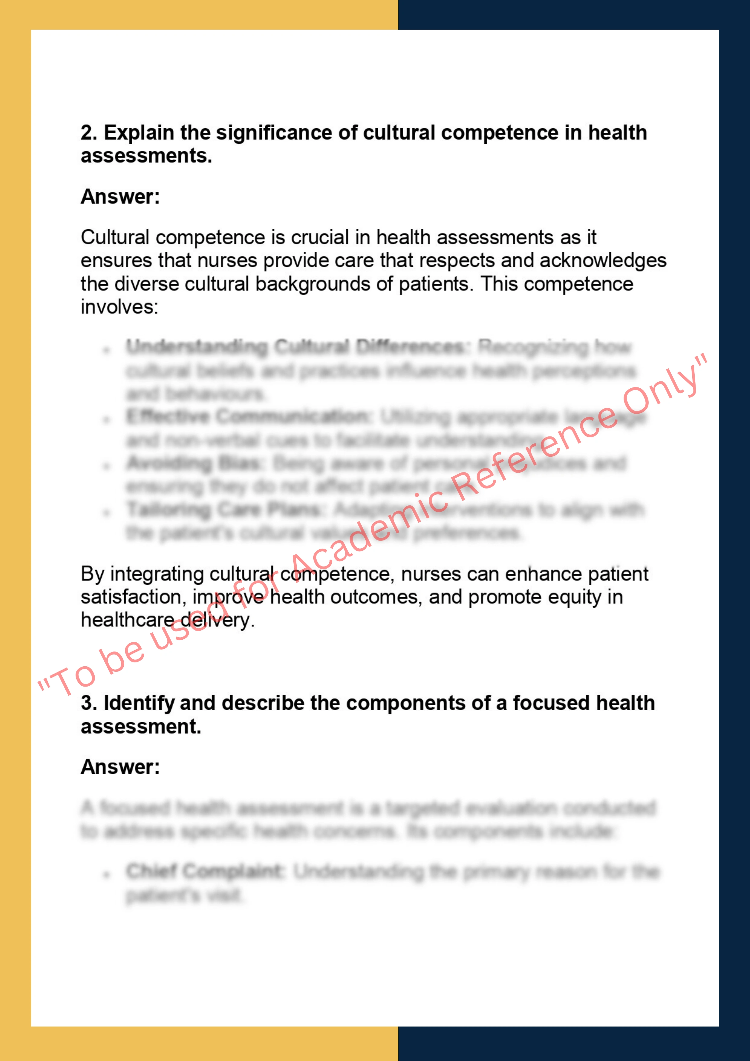HLM601 – Nursing Practice and Health 1