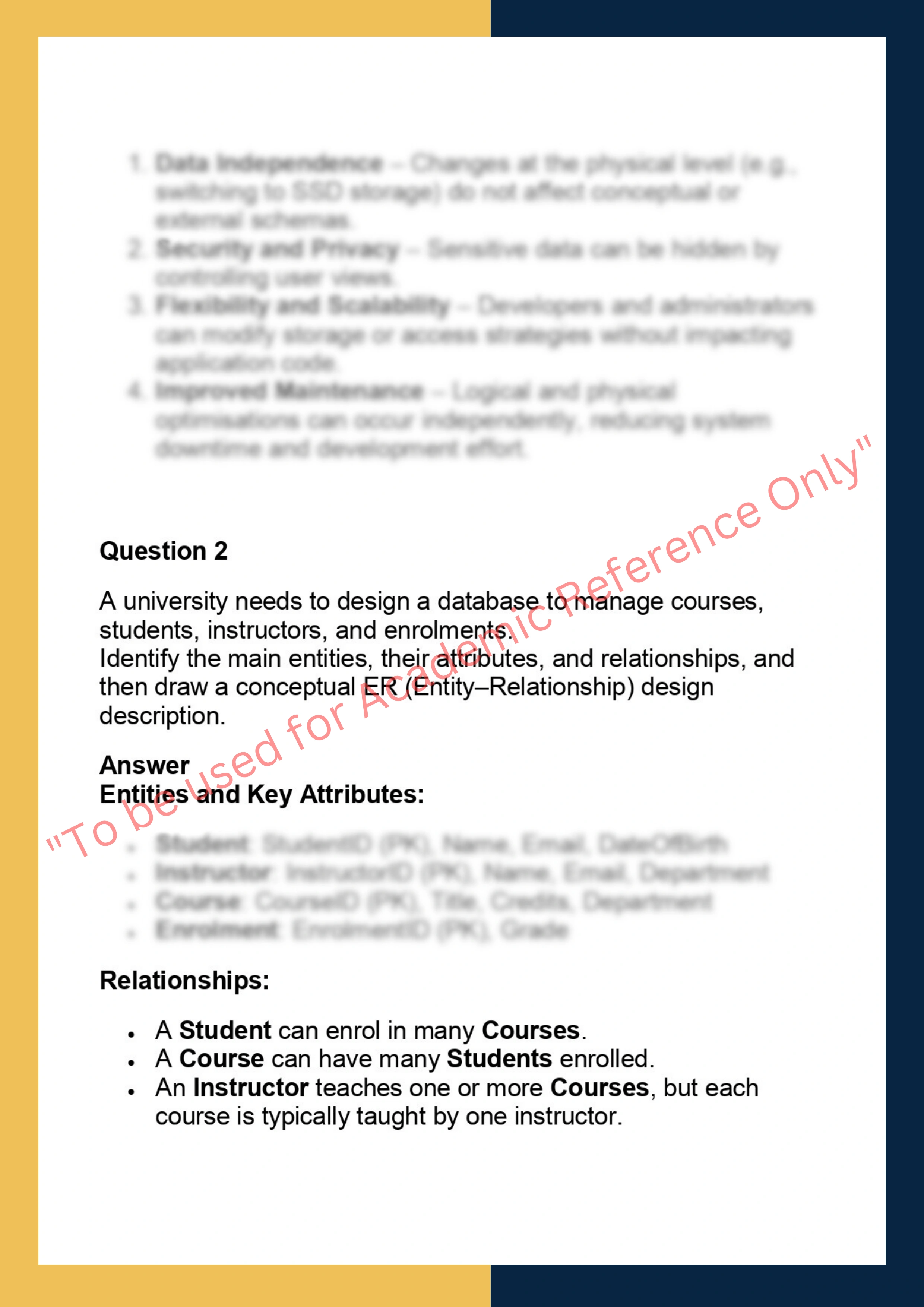 CS 411 – Database Systems Assignment 1