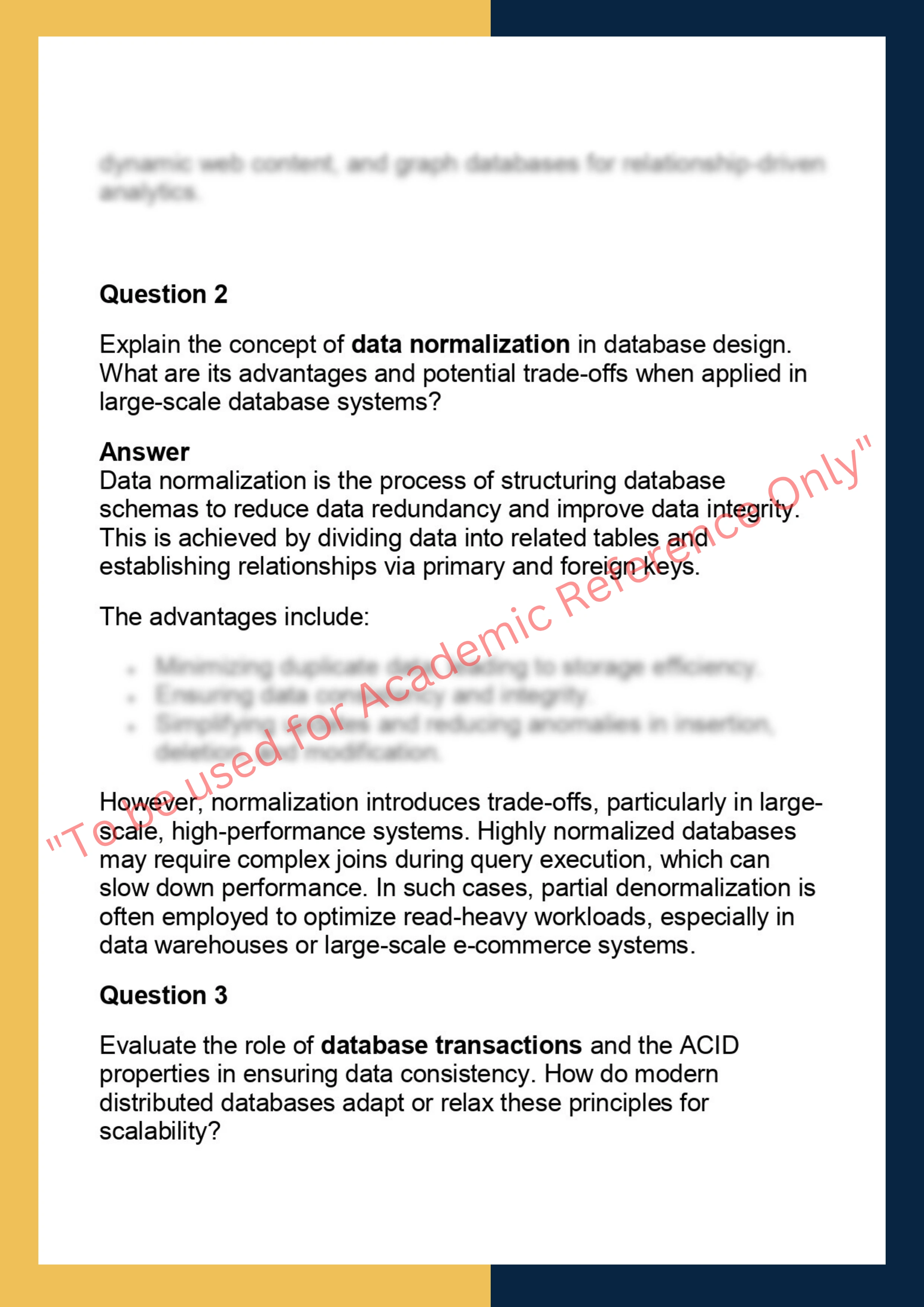 CIS 430 –  Database Concepts 1